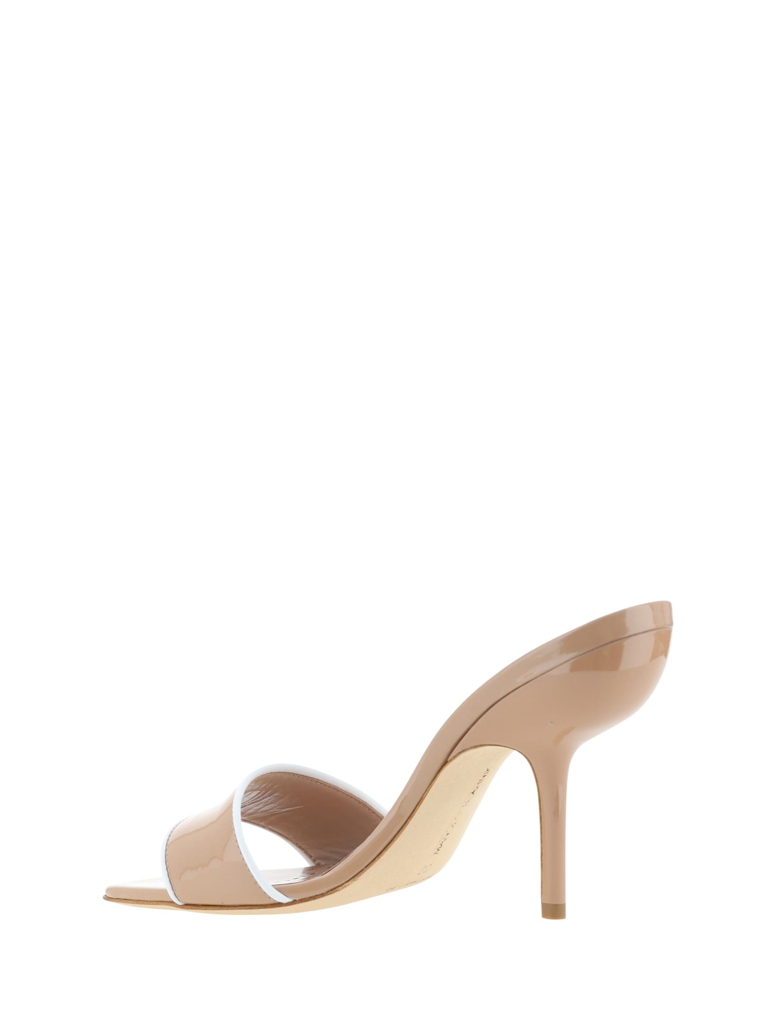 Shop Manolo Blahnik Helamu Sandals In Dnud