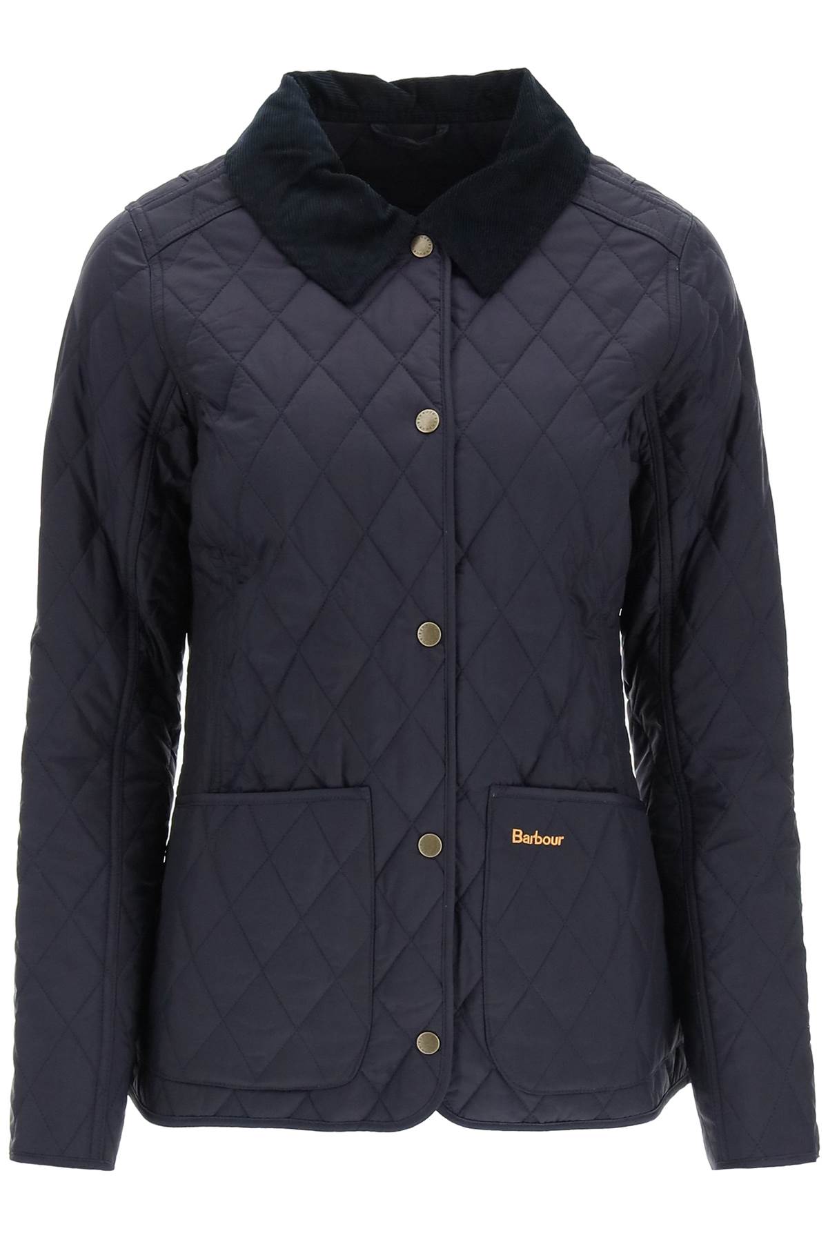 Shop Barbour Annandale Quilted Jacket In Blu
