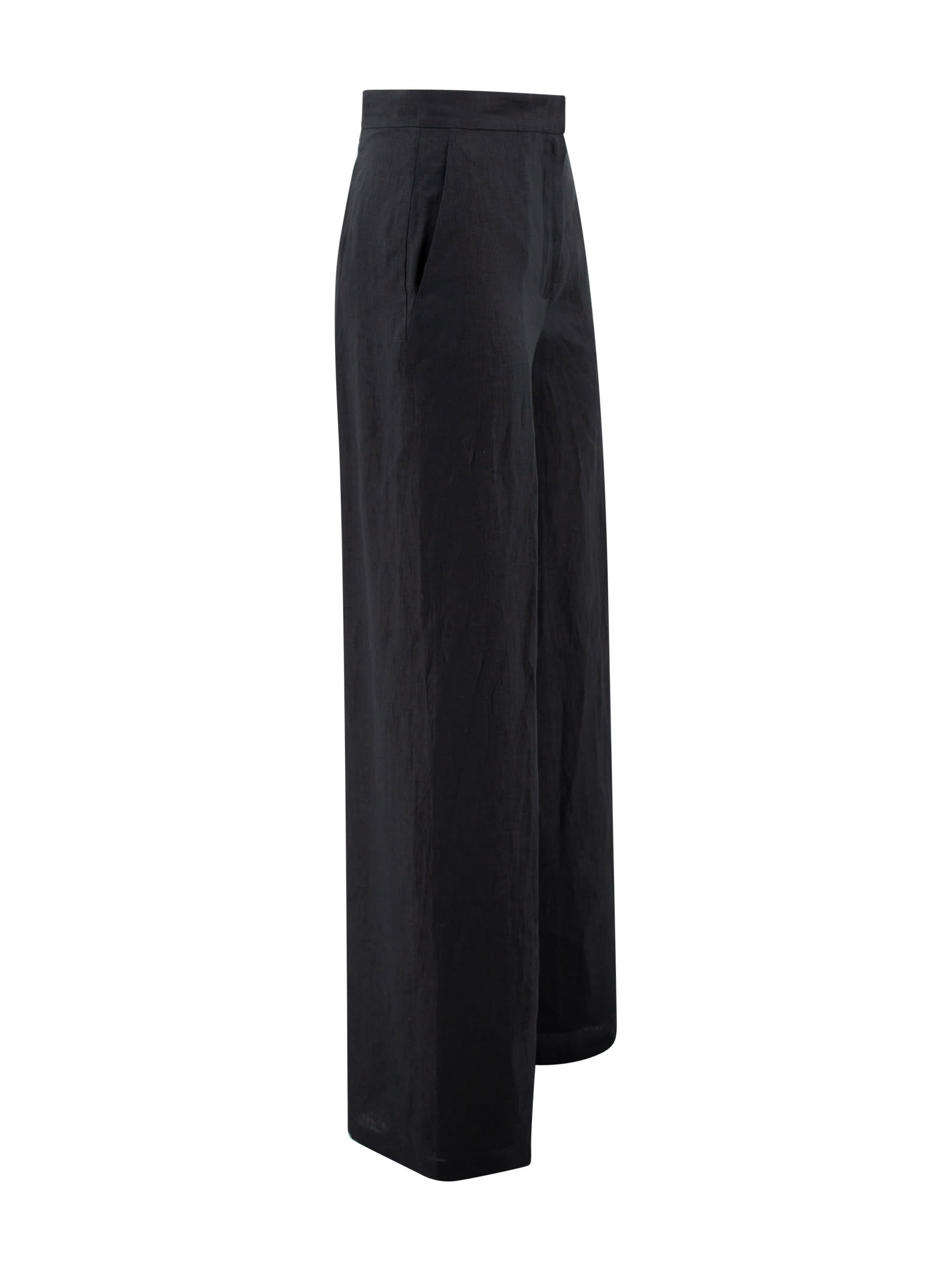 Shop Max Mara Garibo Wide Leg Pants Studio