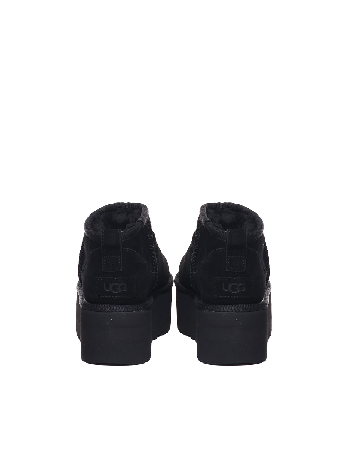 Ugg Classic Ultra Mini Platform Boots In Black