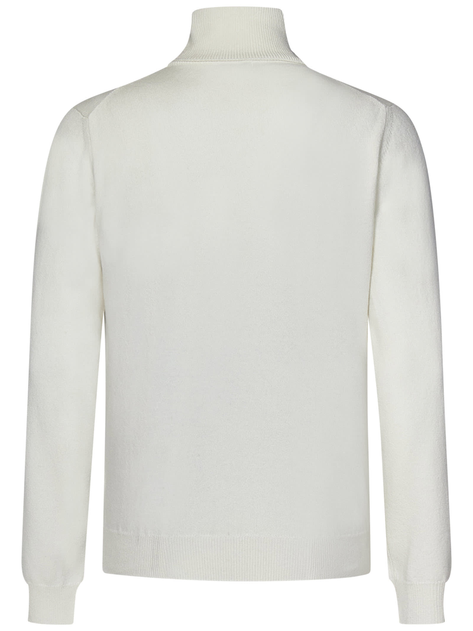 Shop Malo Sweater In White