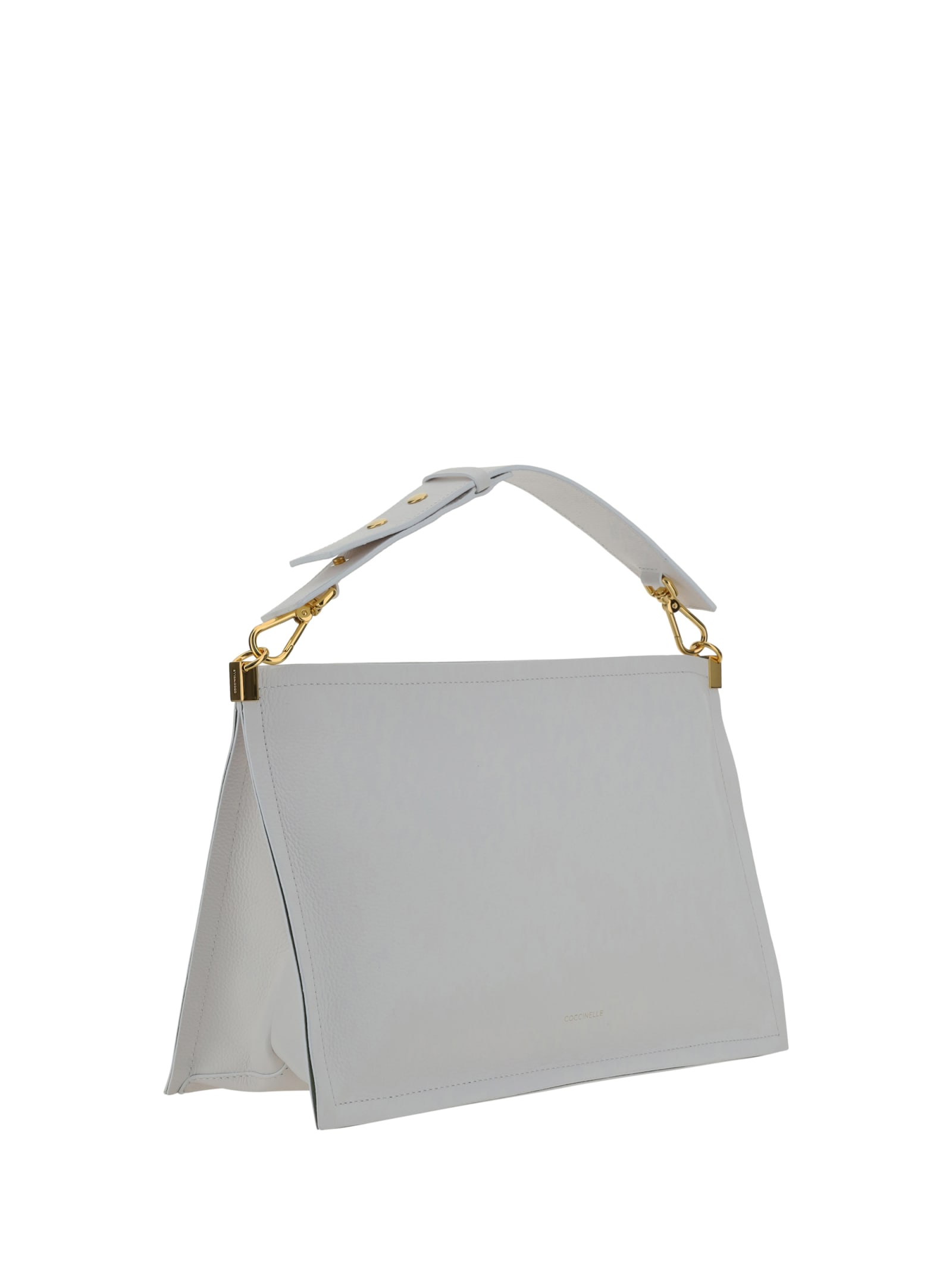 Shop Coccinelle Handbag In White