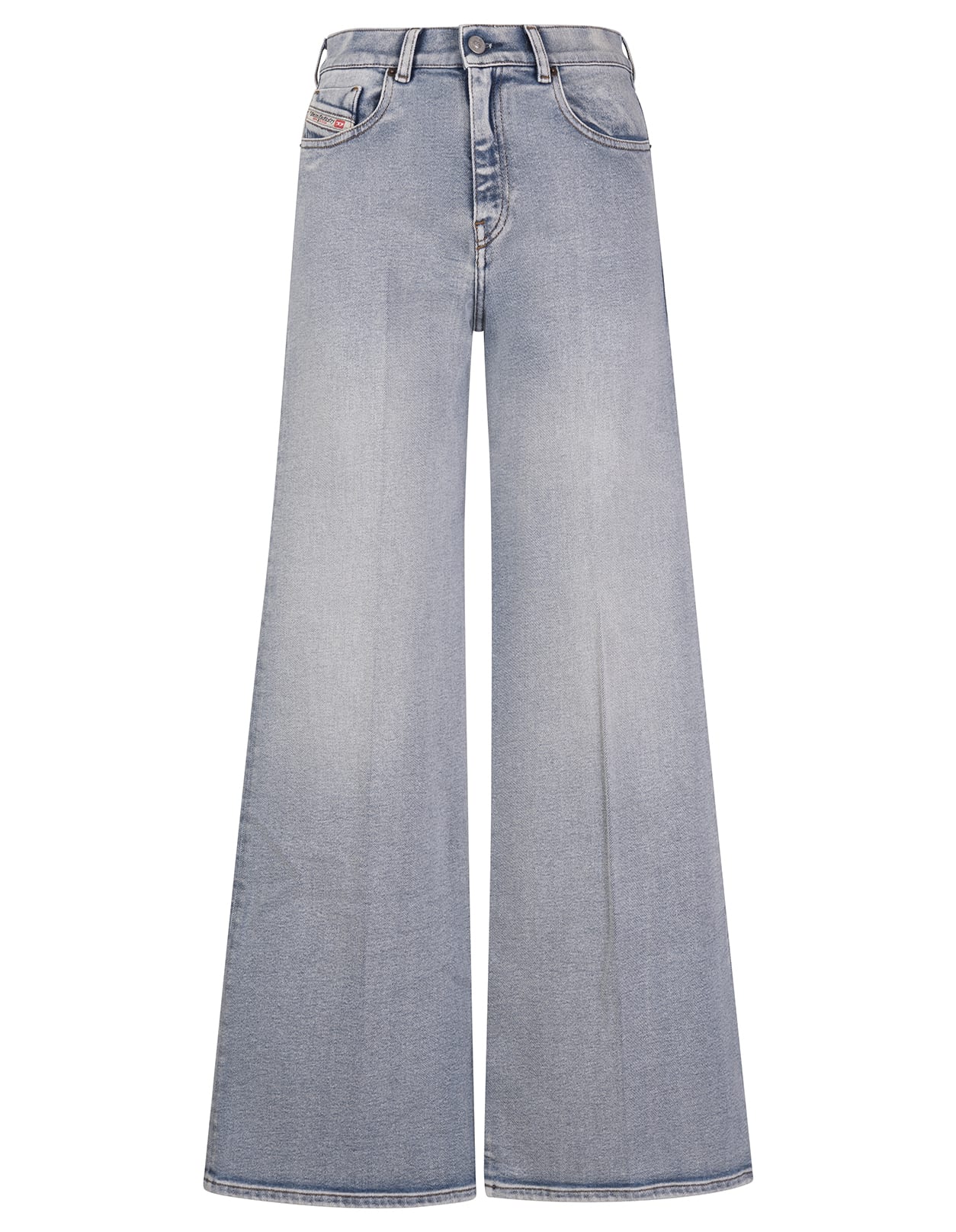 Diesel Woman - Light Blue 1978 09c08 Bootcut And Flare Jeans