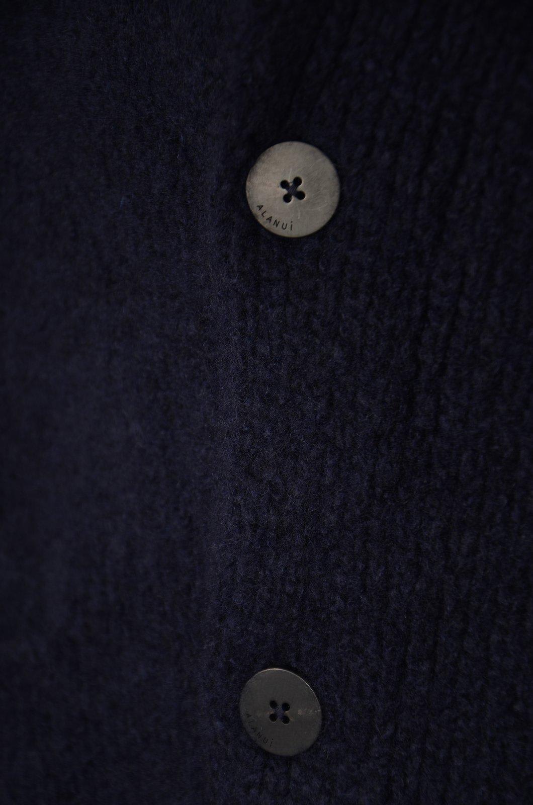 Shop Alanui A Finest Button-up Cardigan In Blue