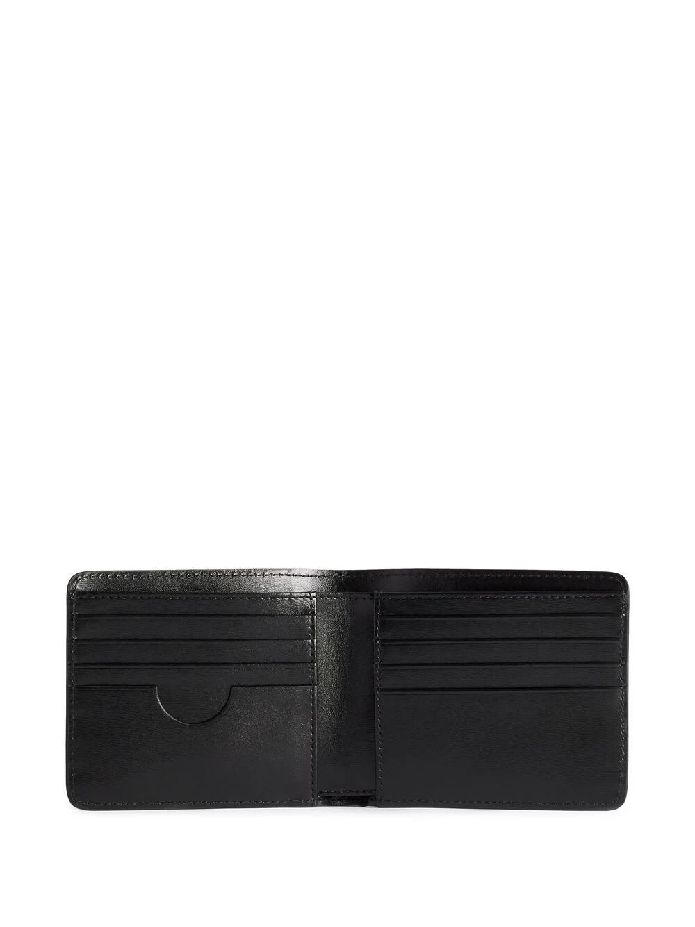 Shop Ami Alexandre Mattiussi Adc Folded Wallet In Black