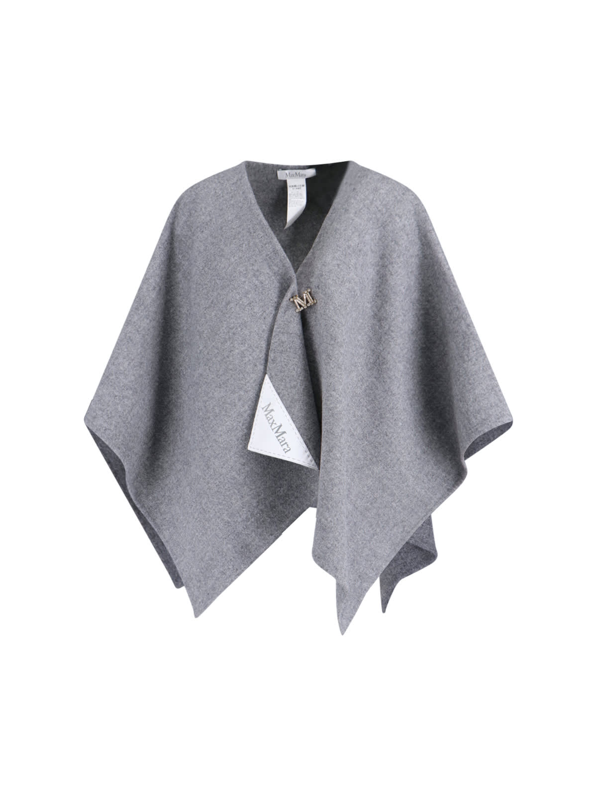 Max Mara Cape Serra In Gray
