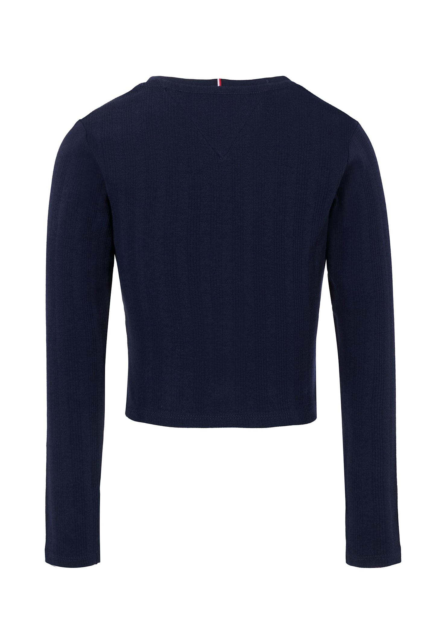 Tommy Hilfiger Blue T-shirt For Girl With Iconic Flag In Blue