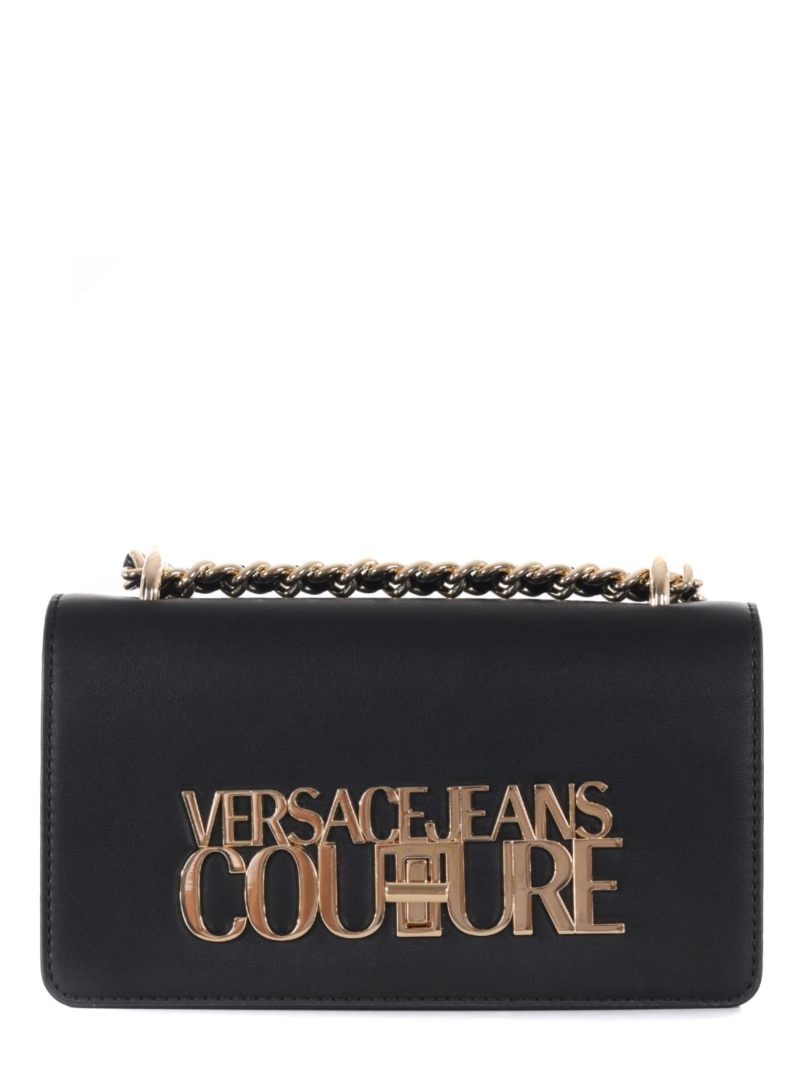 Versace Jeans Couture logo Lock Eco-leather Bag