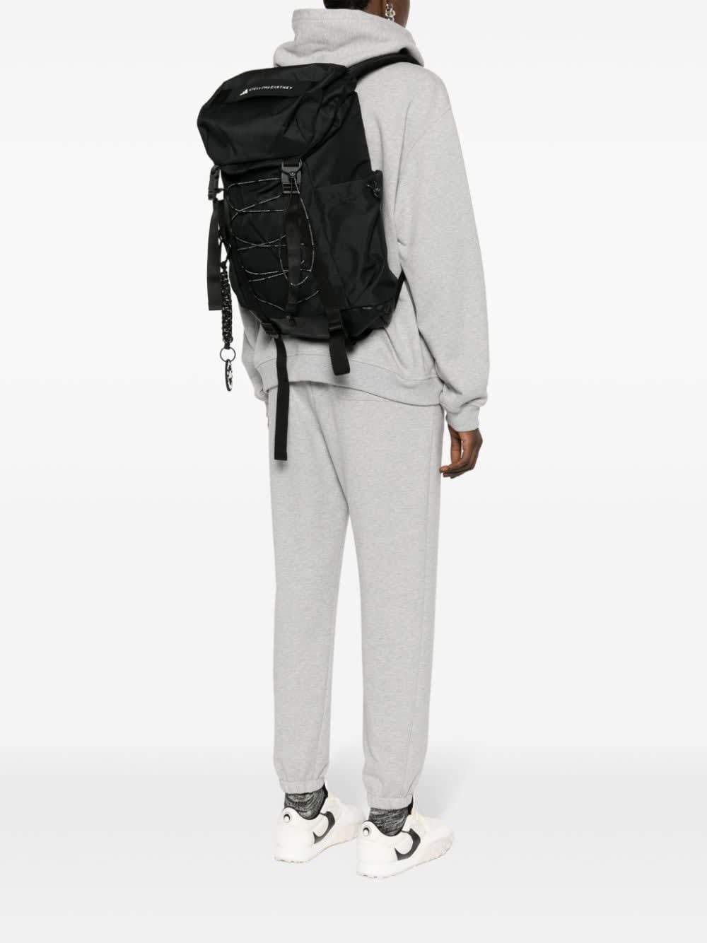 Adidas By Stella Mccartney Nylon Backpack In Black