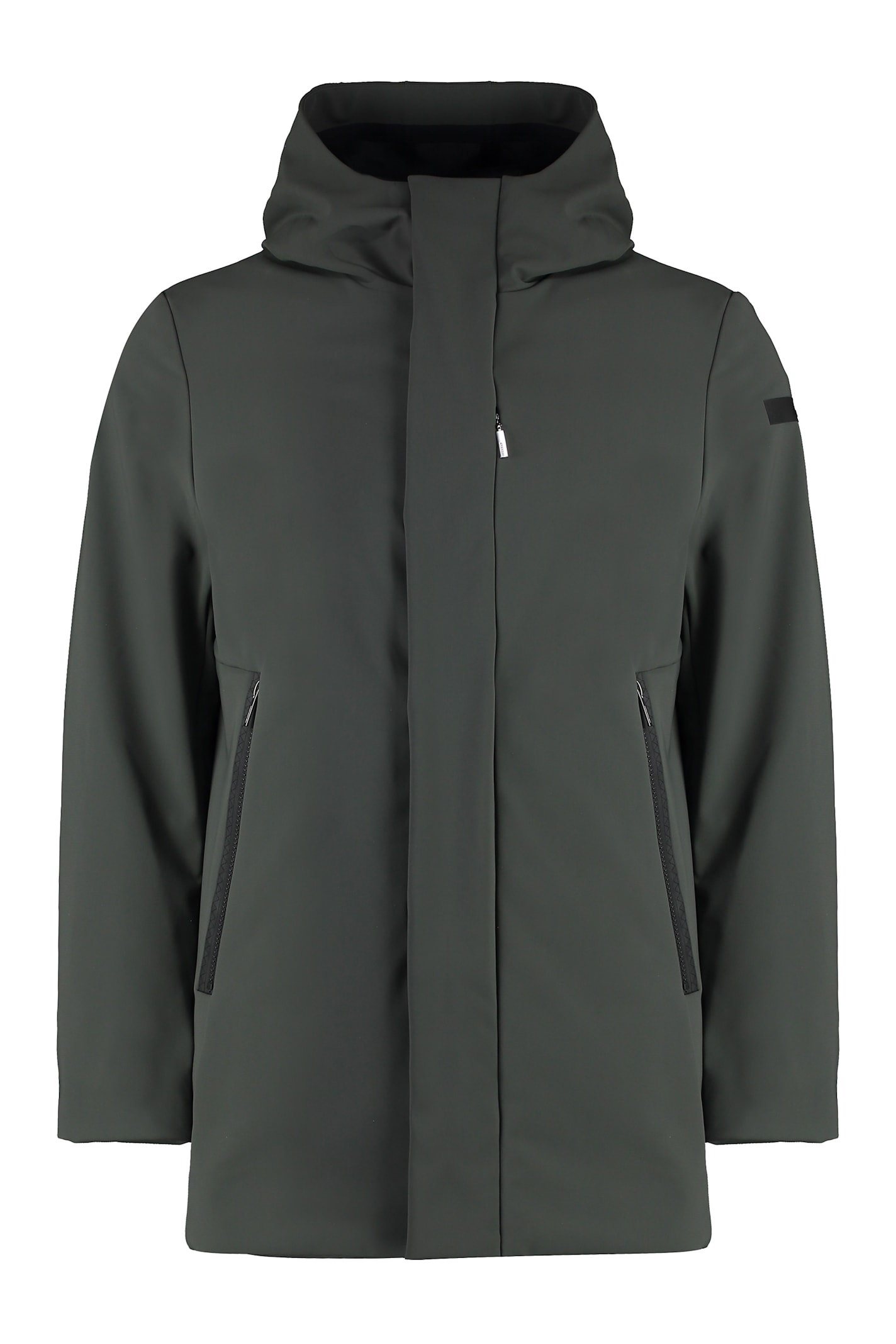 Shop Rrd - Roberto Ricci Design Winter Thermo Technical Fabric Parka In Green