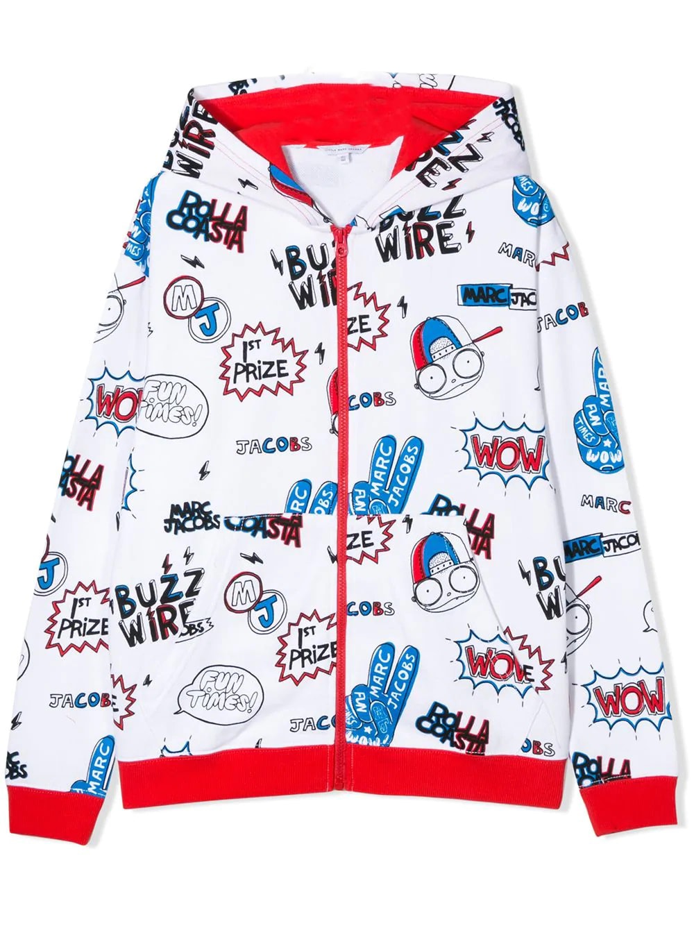 Little Marc Jacobs Kids'   In Bianco/rosso