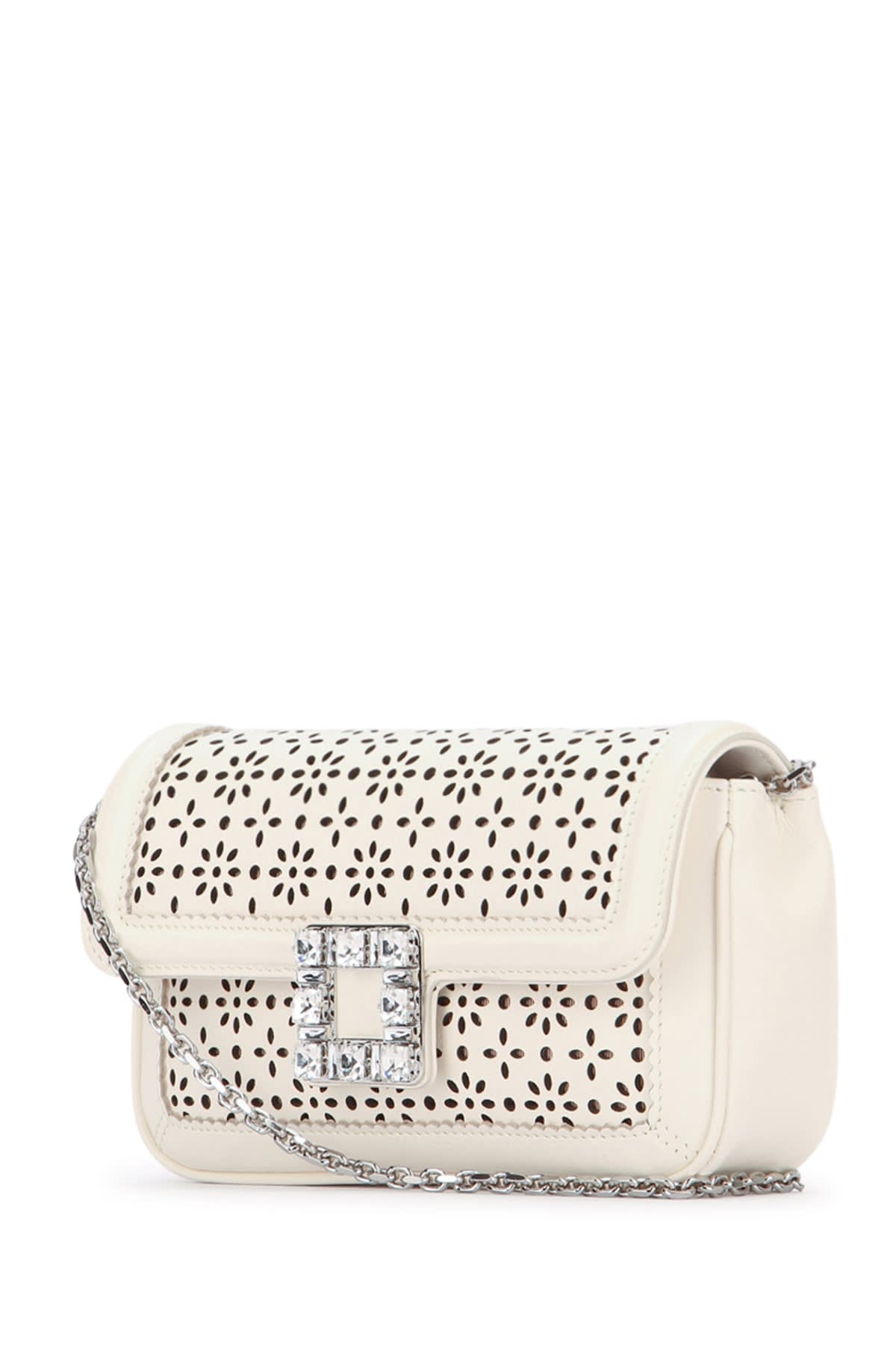 Roger Vivier Viv Jeu De Fille Daisy Bag In Cire