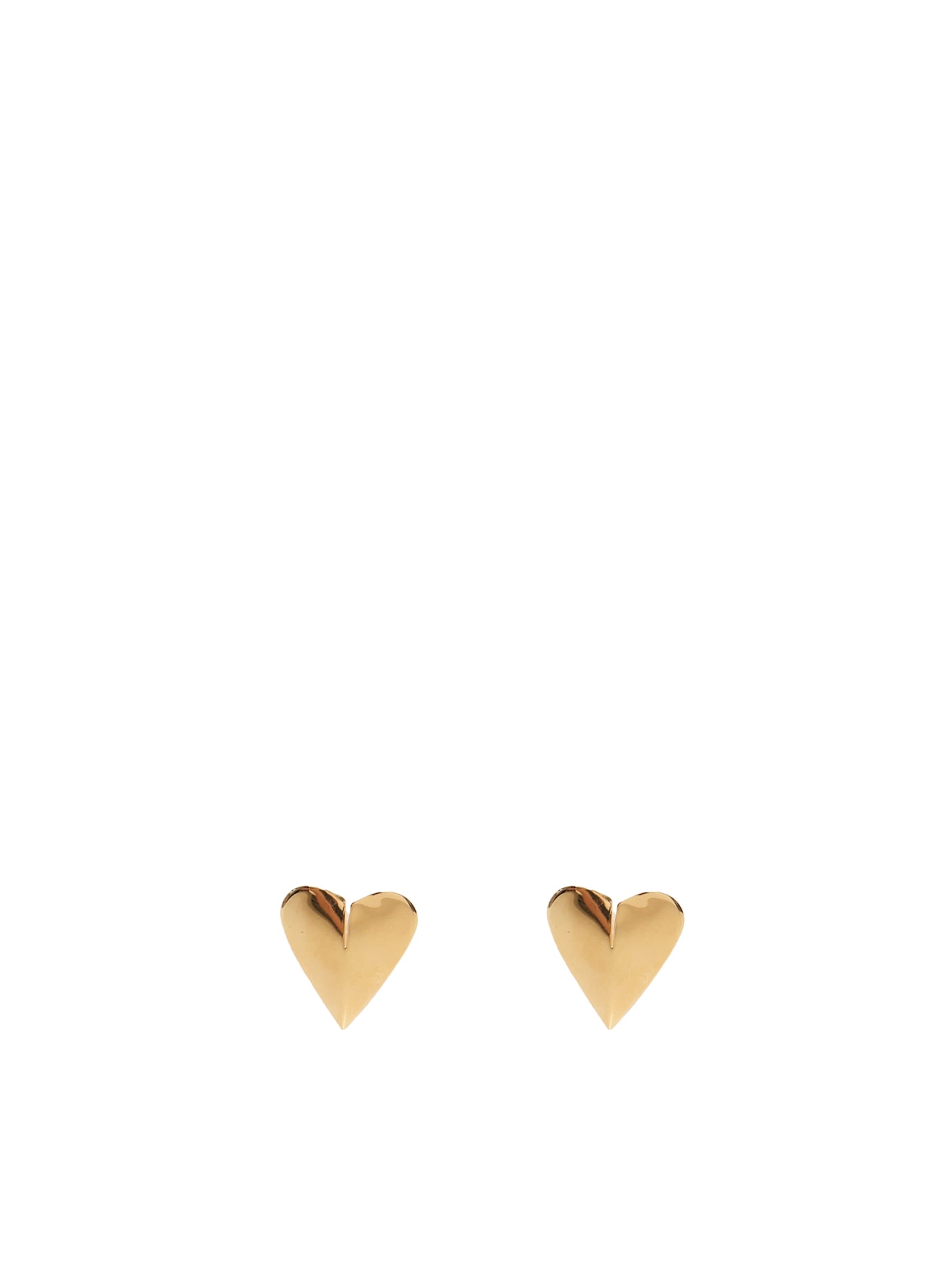 Alaïa Le Coeur Mini Earrings In Gold