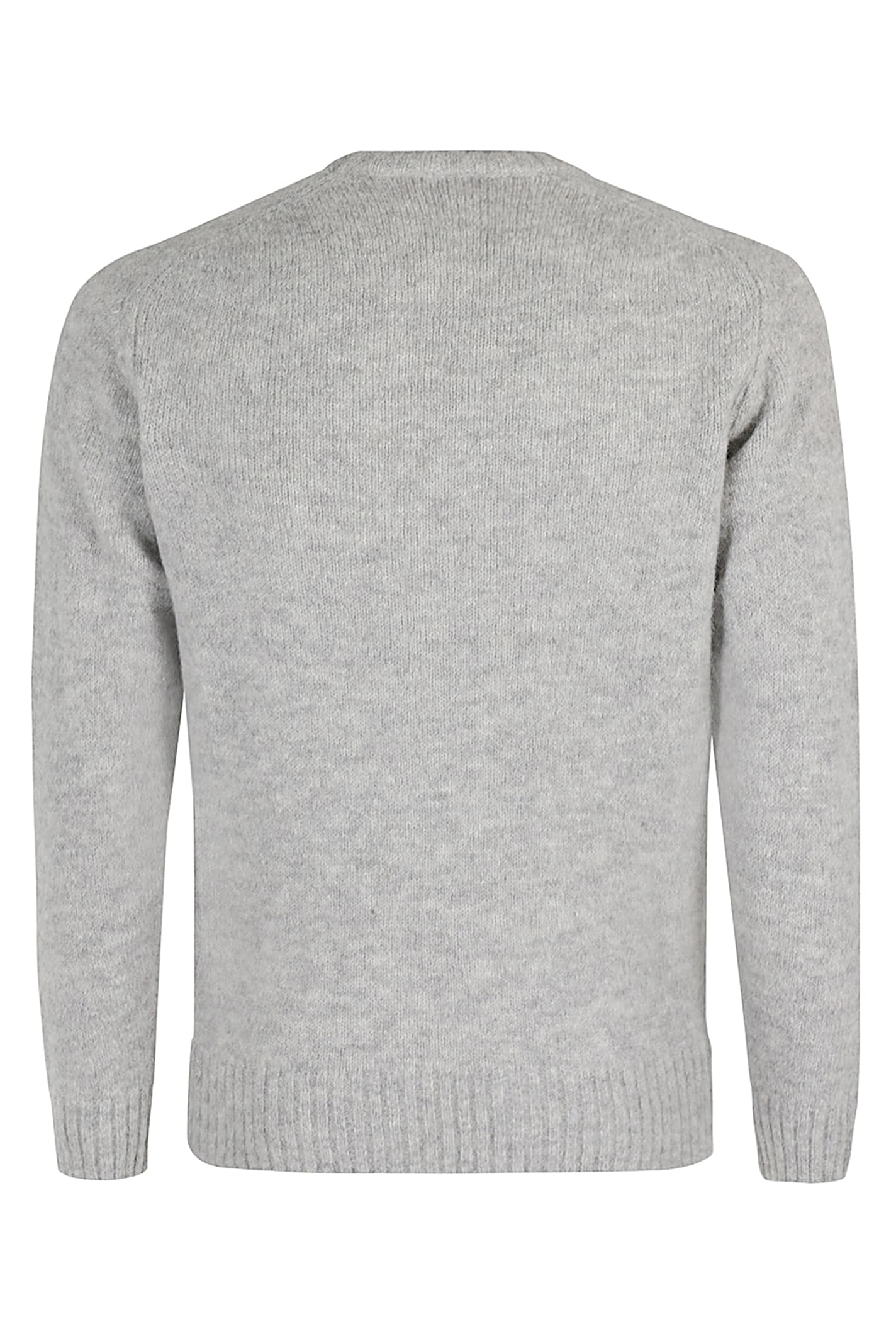 Filippo De Laurentiis Raglan Sleeves Round Neck Sweater In White