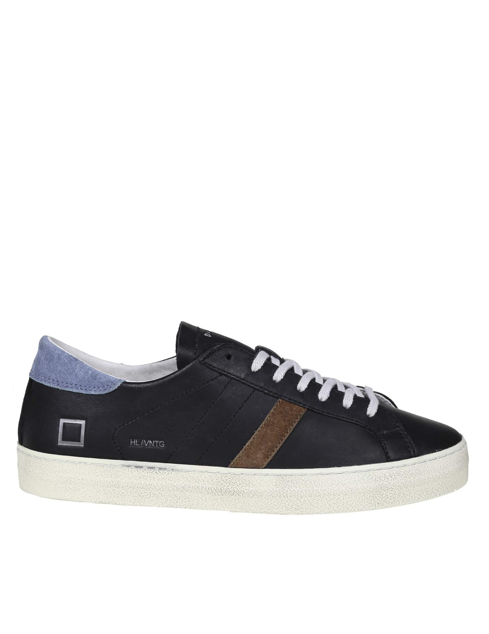 D.A.T.E. Hill Vintage Leather Sneakers