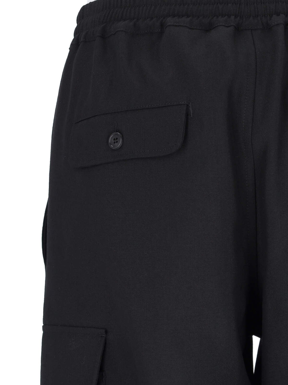 Shop Marni Cargo Pants In Black