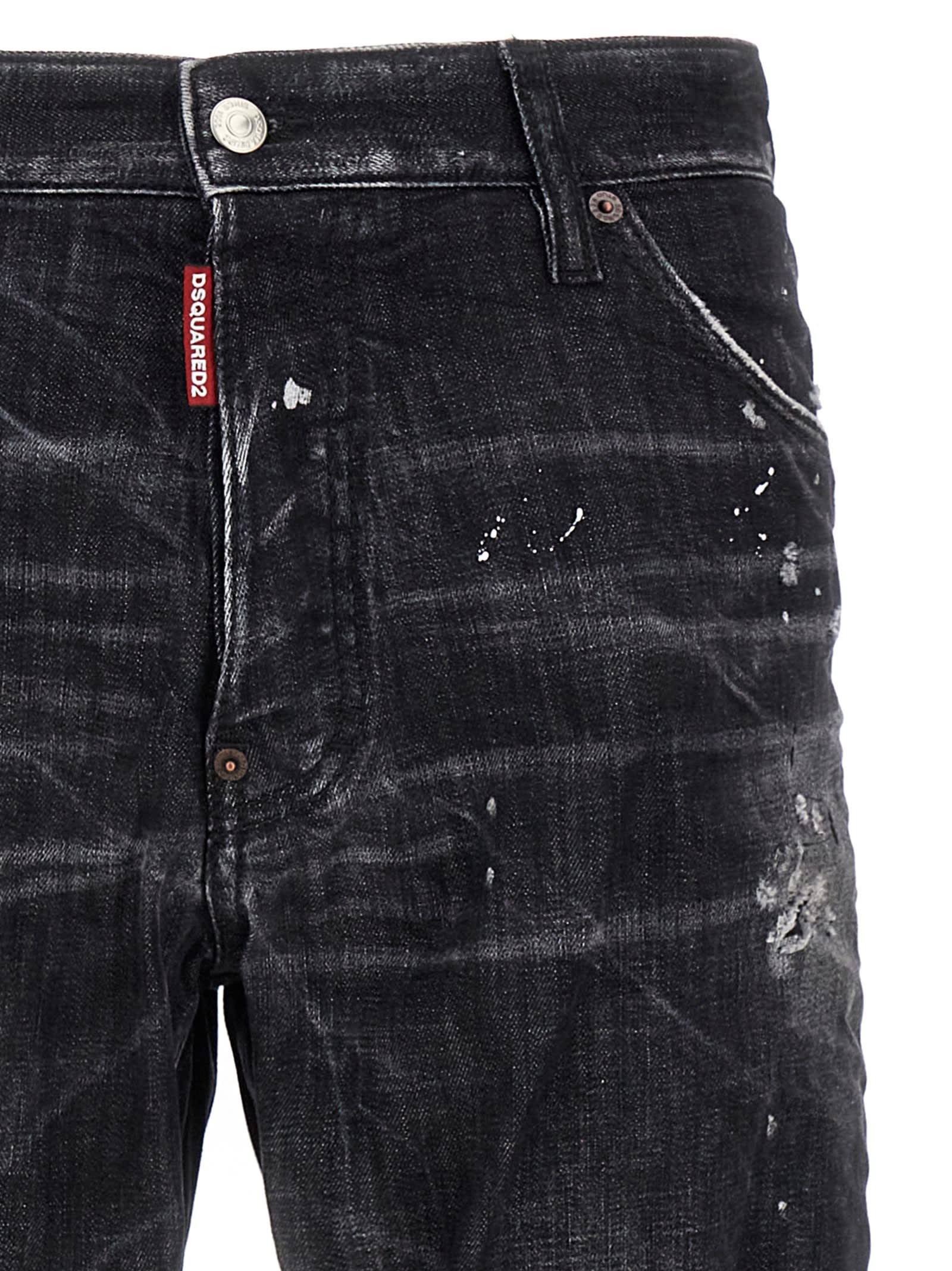 Shop Dsquared2 Cool Guy Jeans In Black