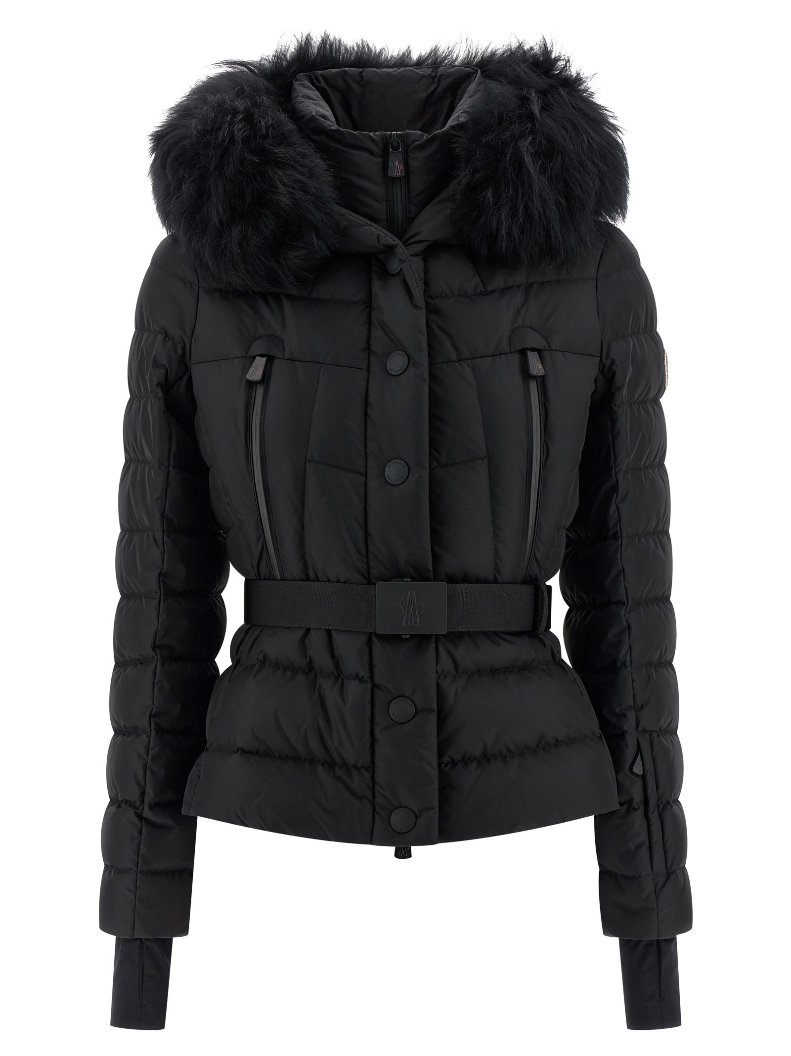 Moncler Beverley Down Jacket In Black