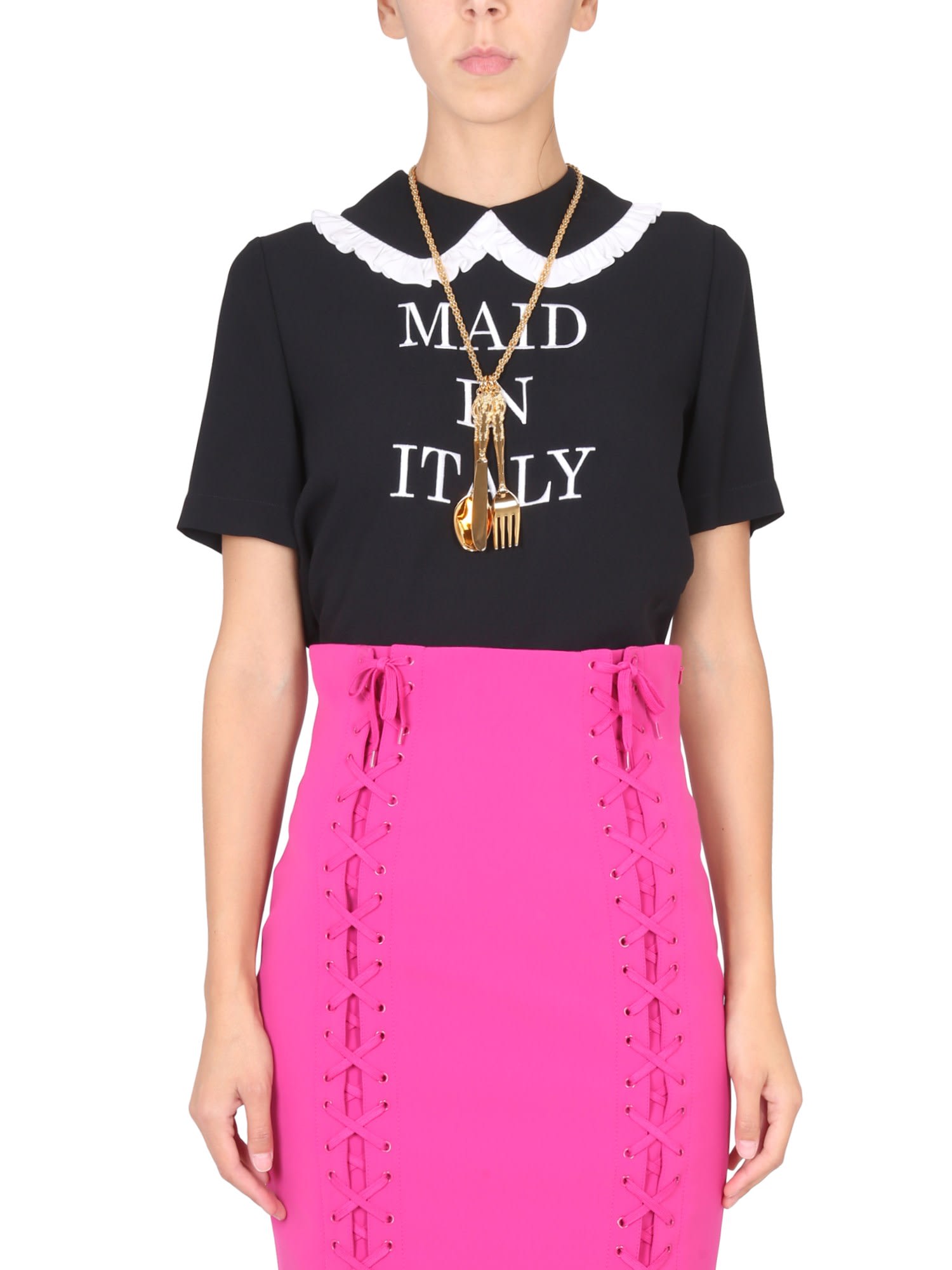 Moschino Maid In In Italy T-shirt