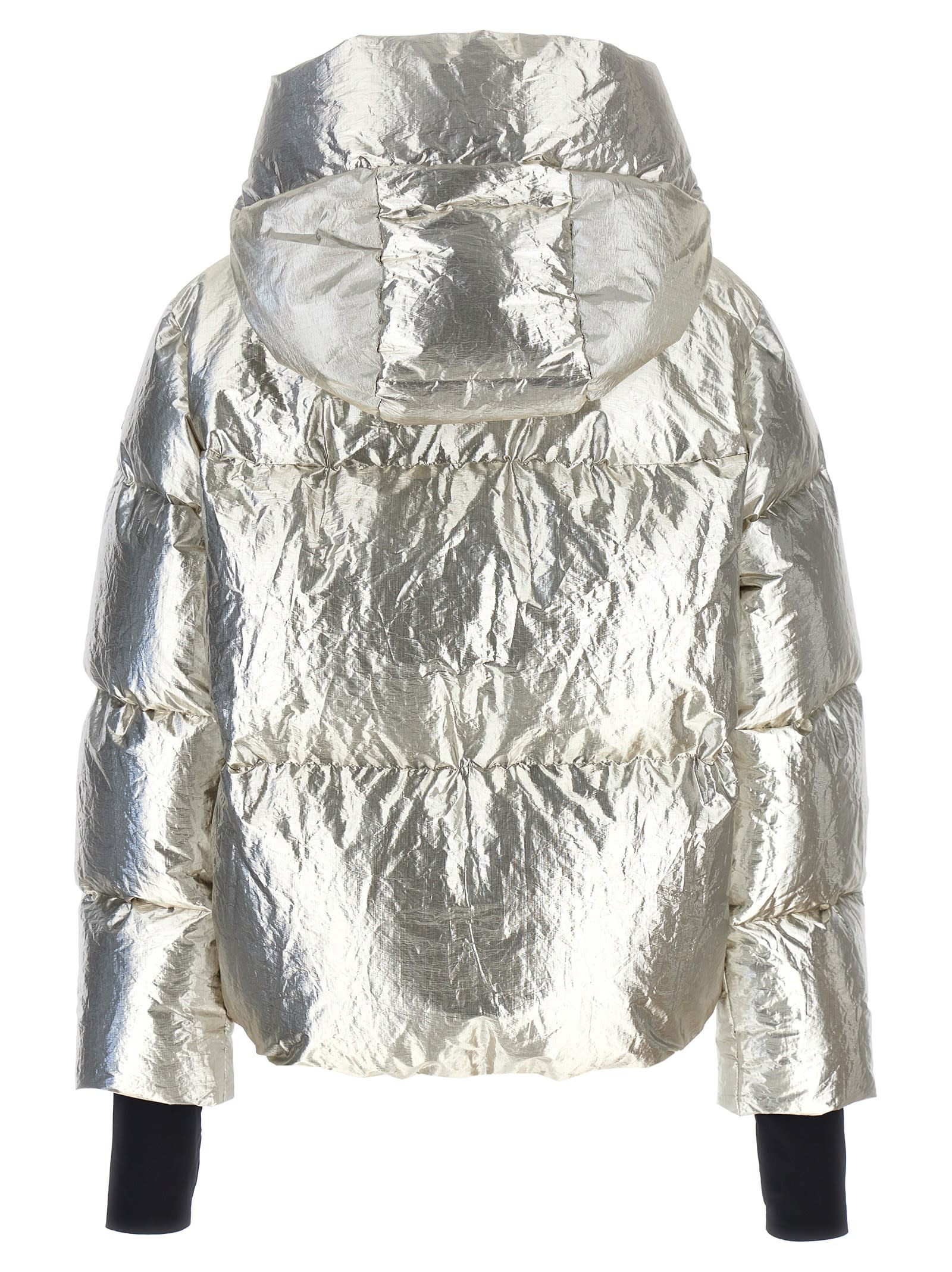 Shop Moncler Trevelin Down Jacket In Silver