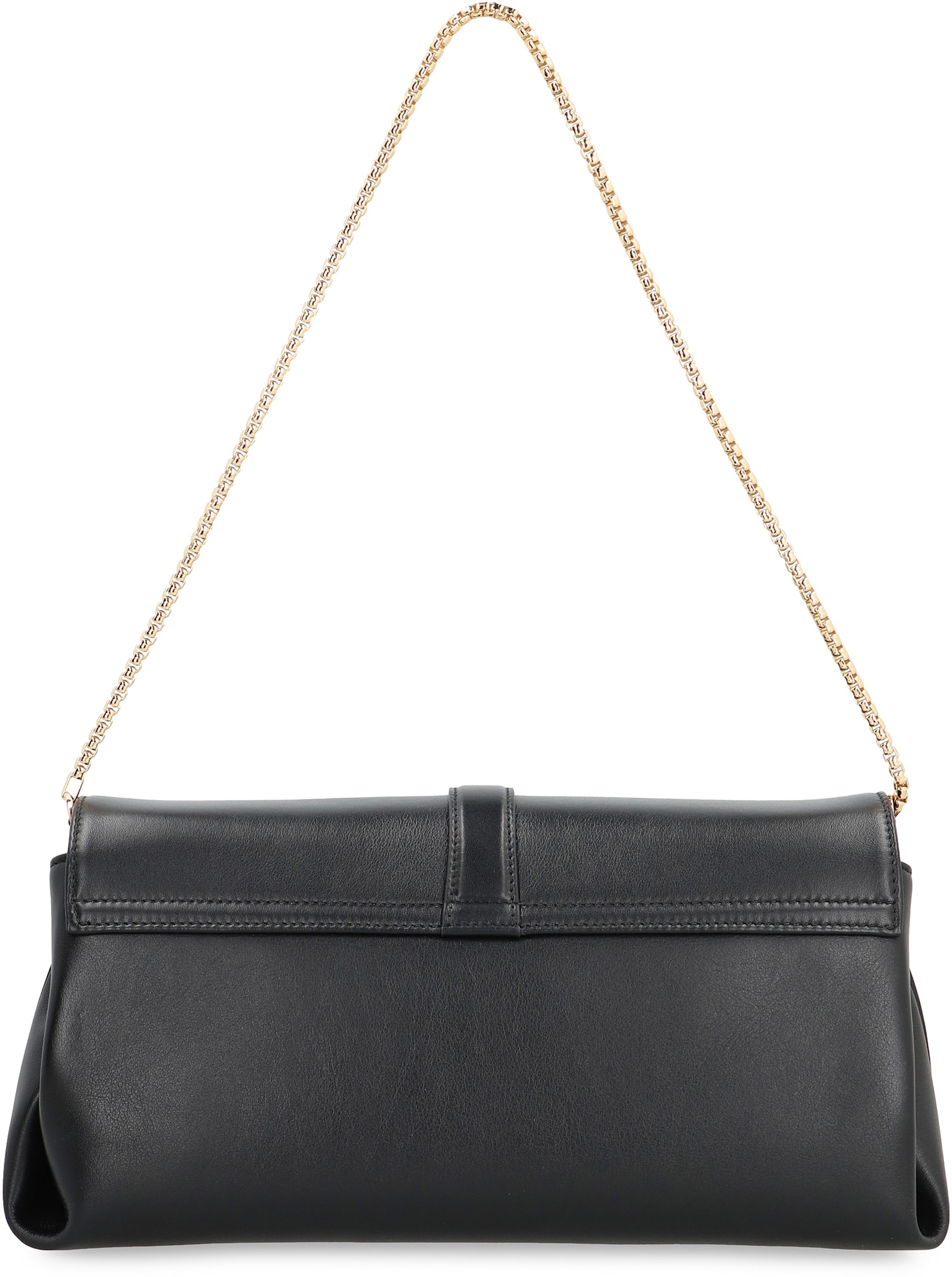 Shop Ferragamo M Leather Crossbody Bag In Black