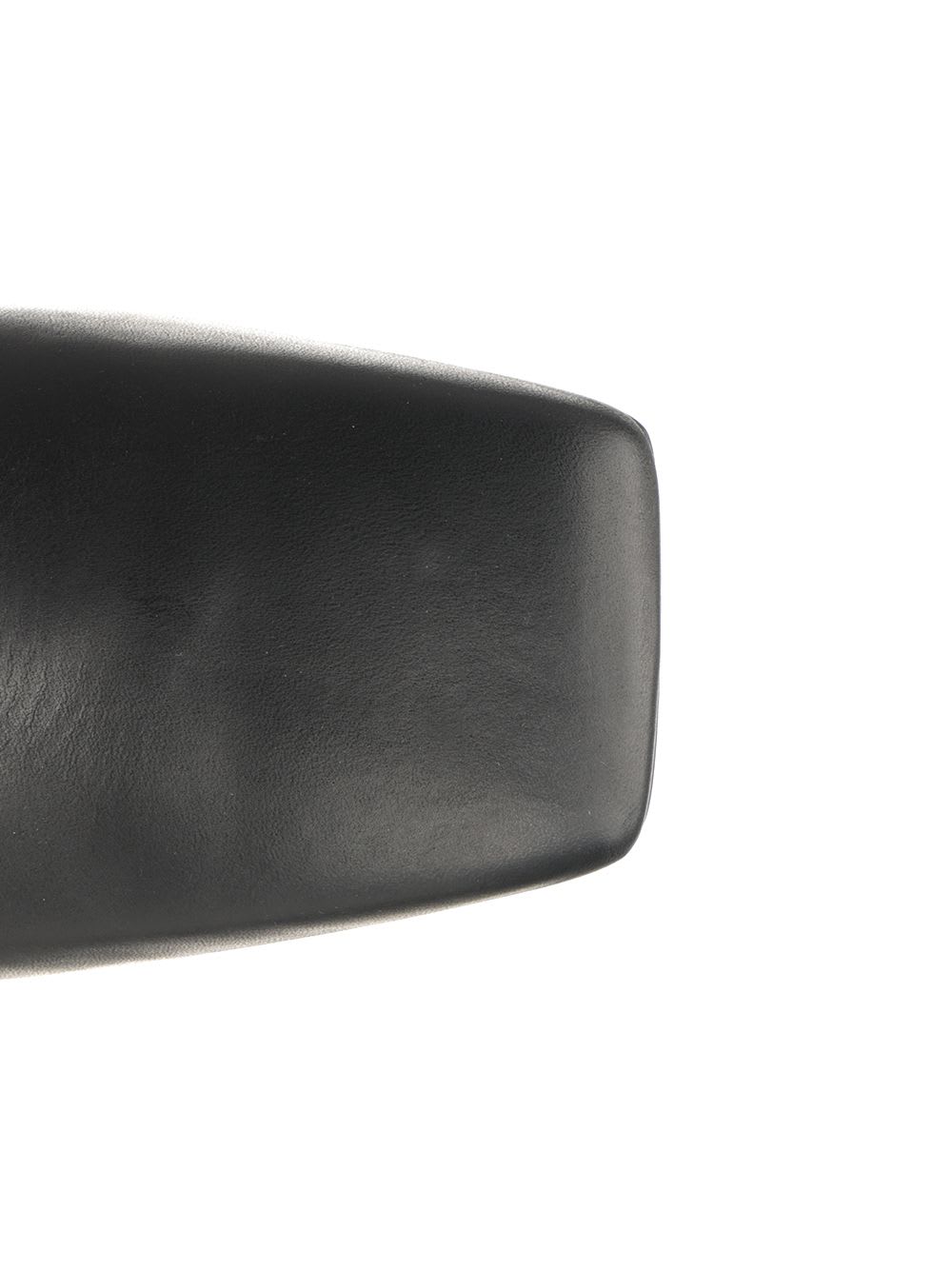 Rick Owens Leather Ballet Flats With Flat Sole And Square Toe In Multi