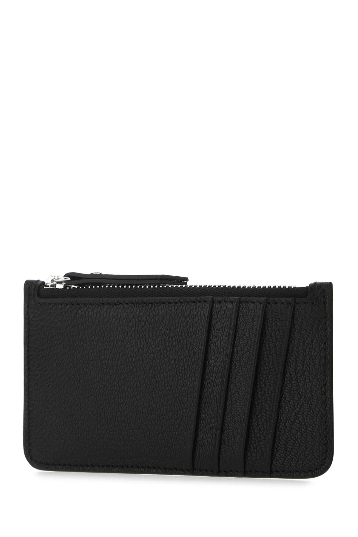 Maison Margiela Black Leather Card Holder In T8013