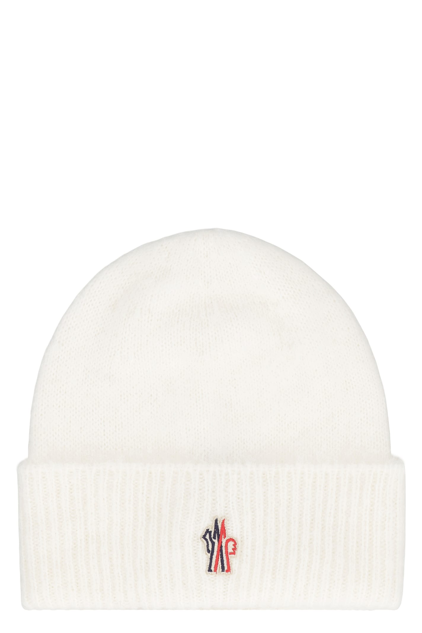 Moncler Grenoble Hat Made Of Wool And Alpaca In White
