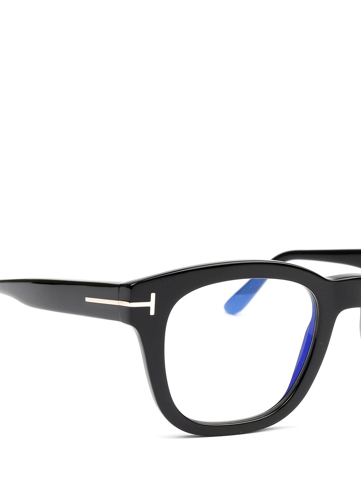 Tom Ford Avana Scura Acetate Glasses In 50001 - Nero Lucido