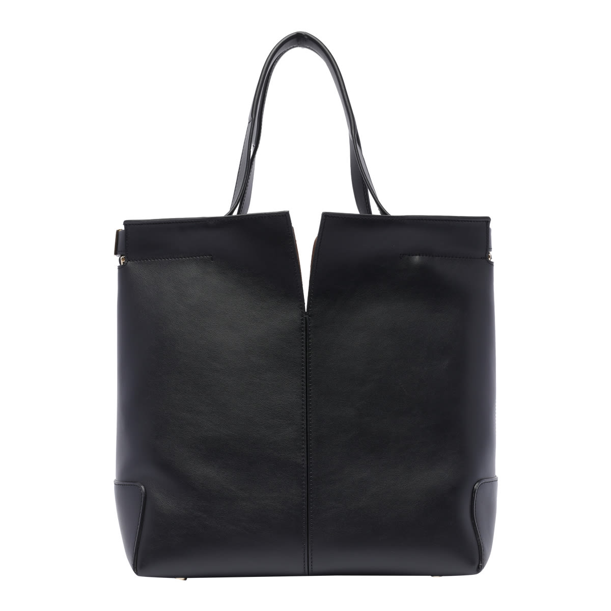 Tod's Small Tods Di Folio Shopping Bag In Black