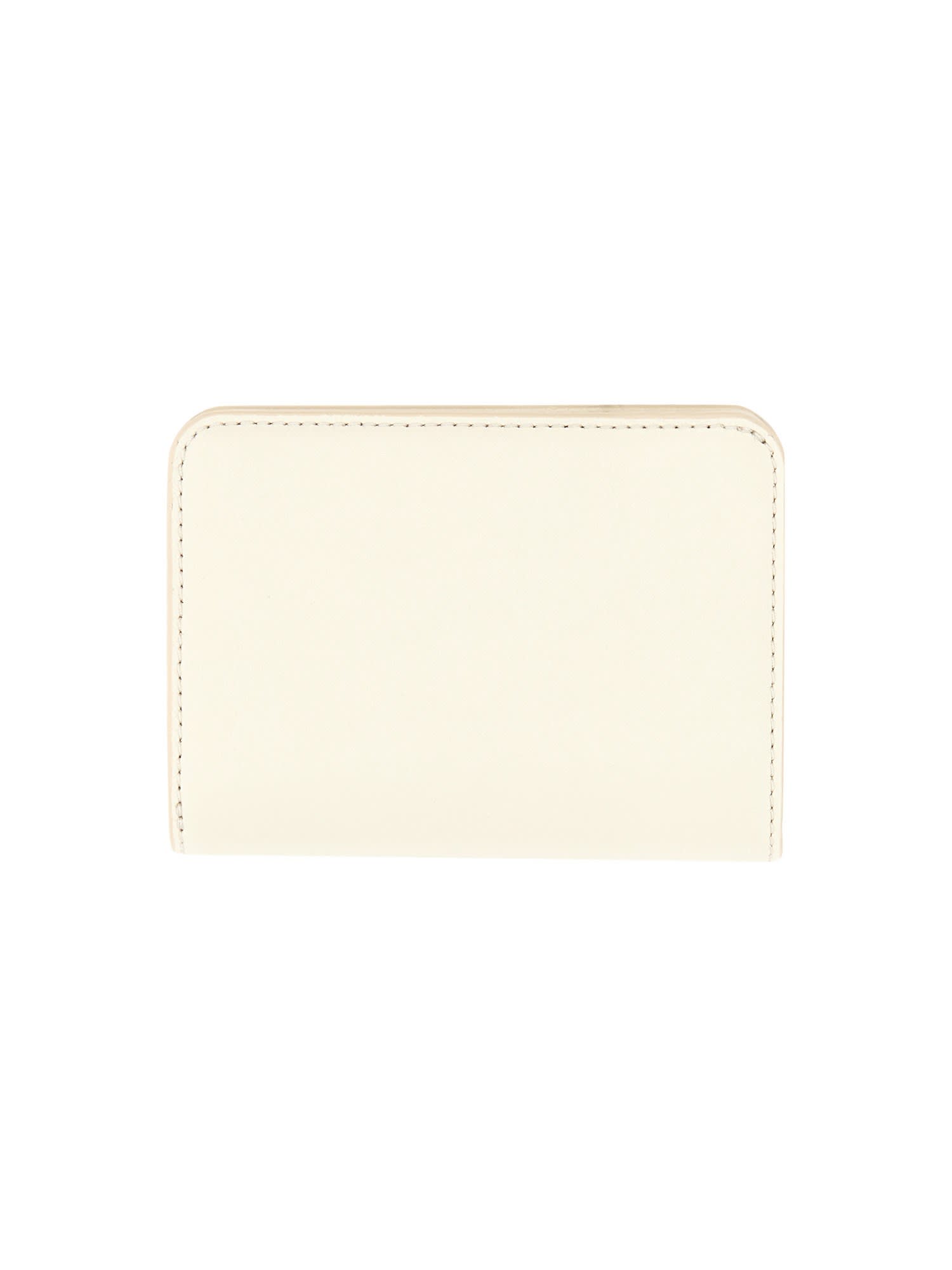 Marc Jacobs Mini Compact Wallet The J Marc In White