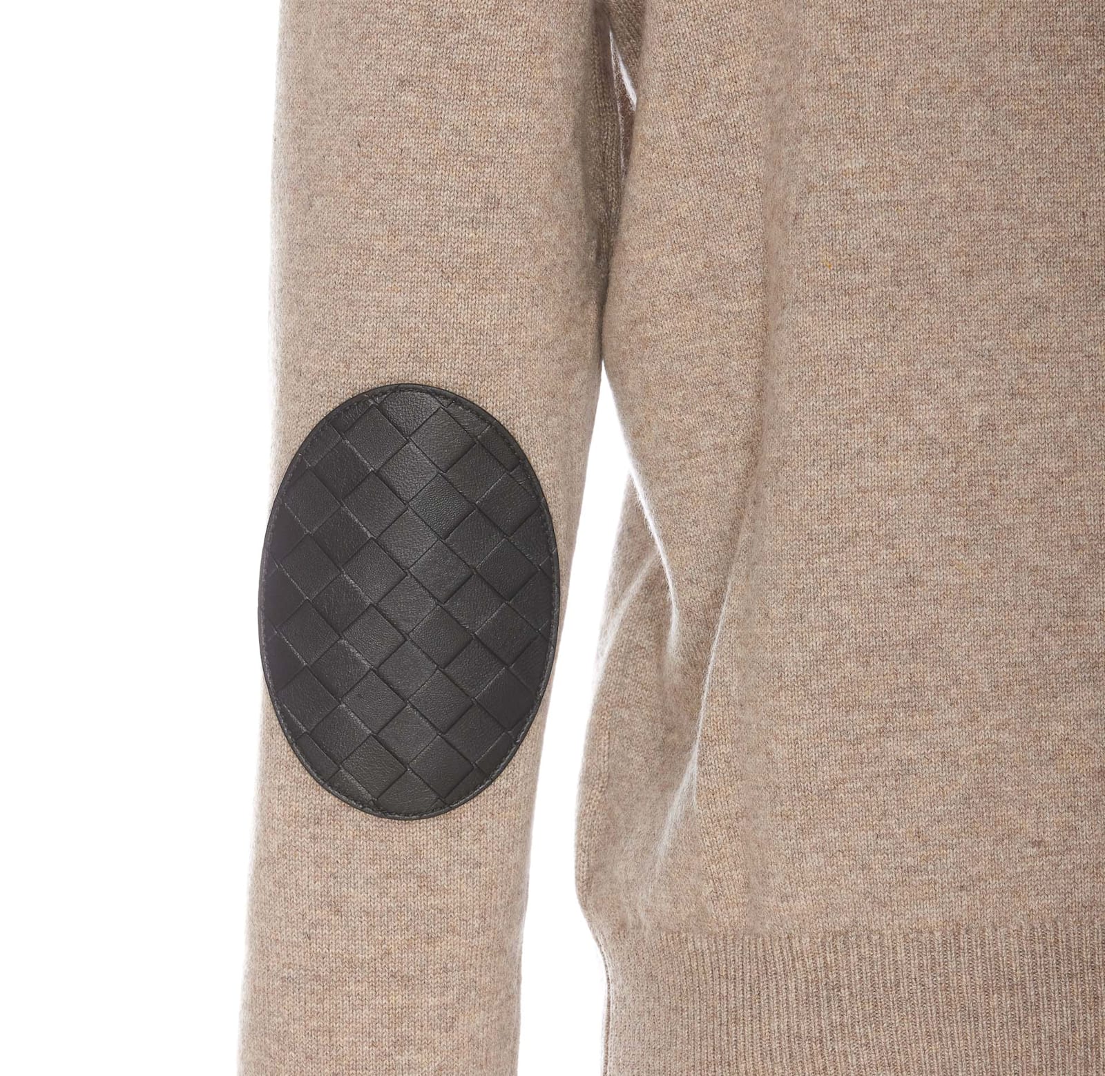 Shop Bottega Veneta Cashmere Sweater In Beige