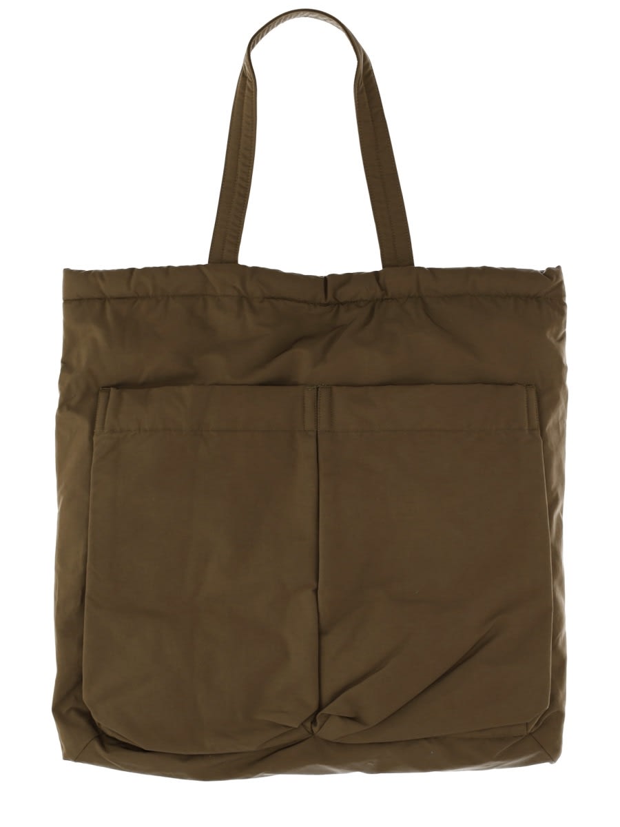 Aspesi Shopper Bag In Green