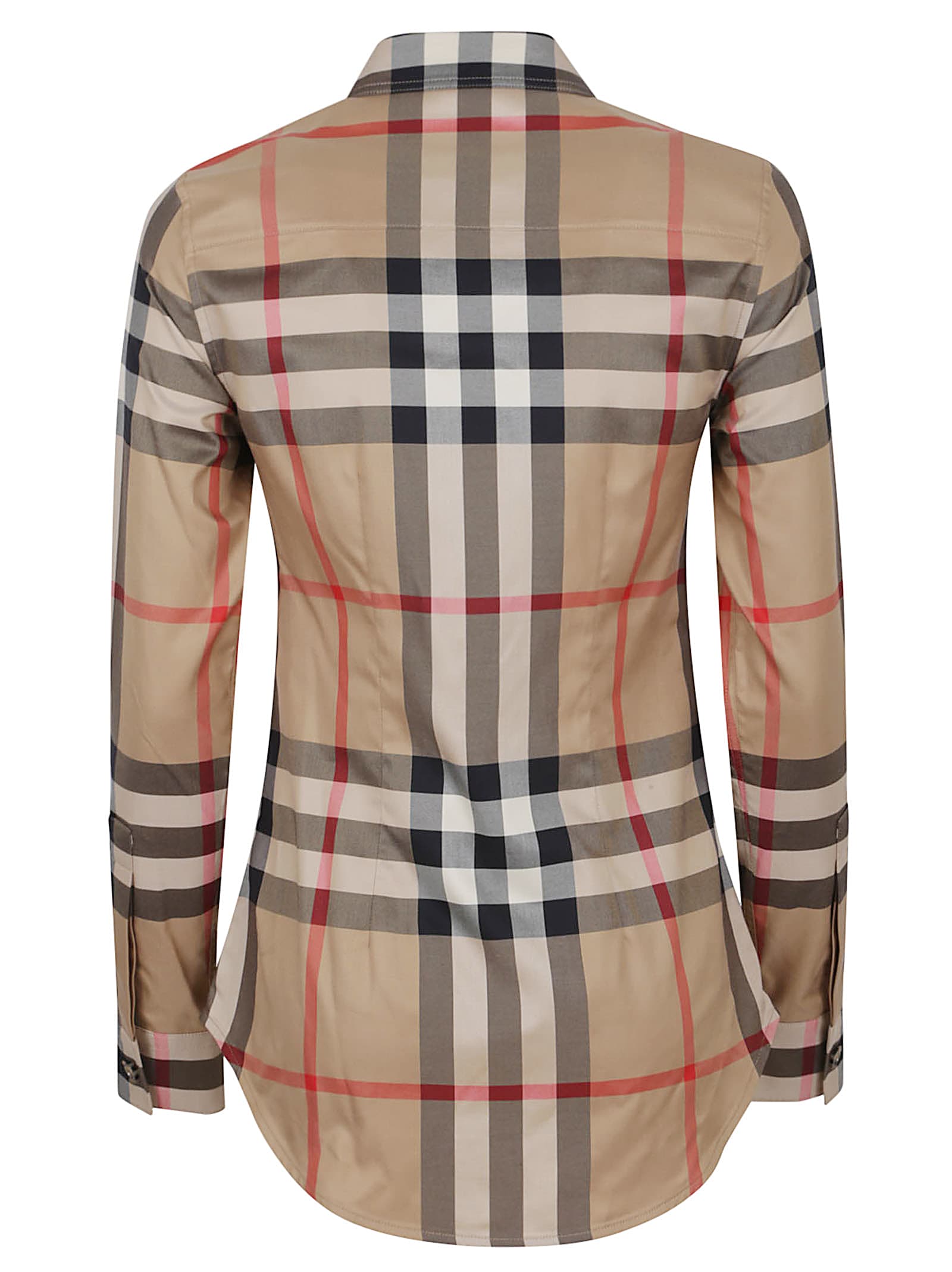 Burberry Classic Check Button-up Shirt In Brown