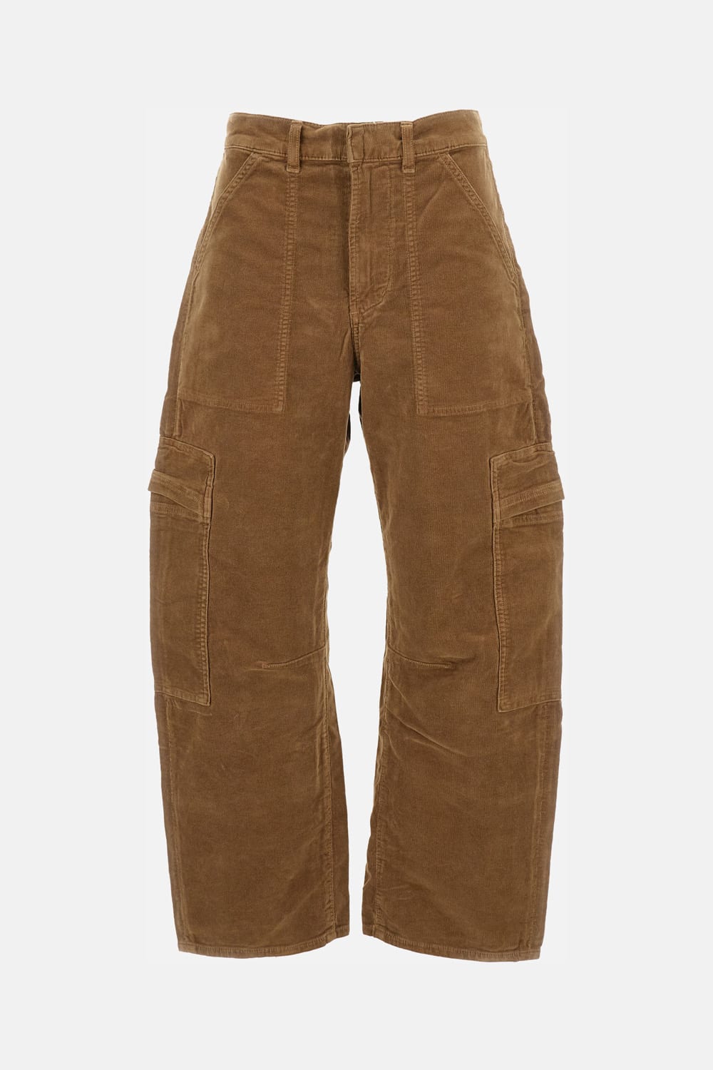Citizen Of Humanity Courdroy Cargo Pants In Brown