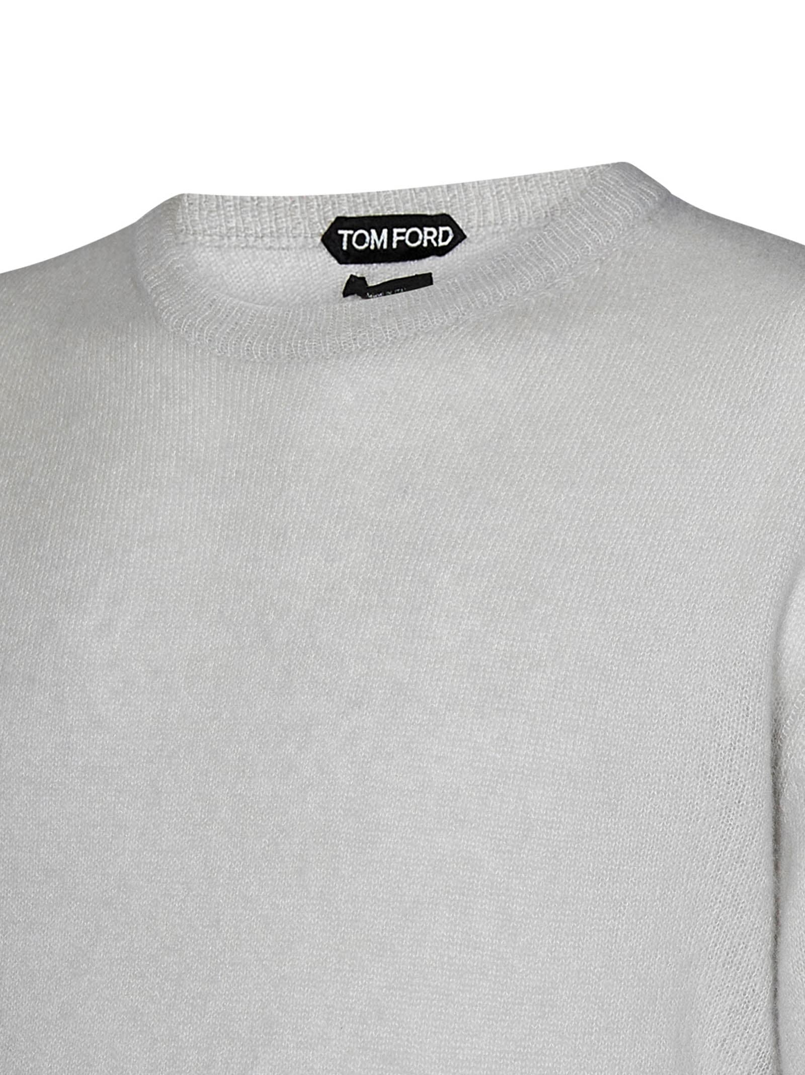 Shop Tom Ford Sweater In Grey