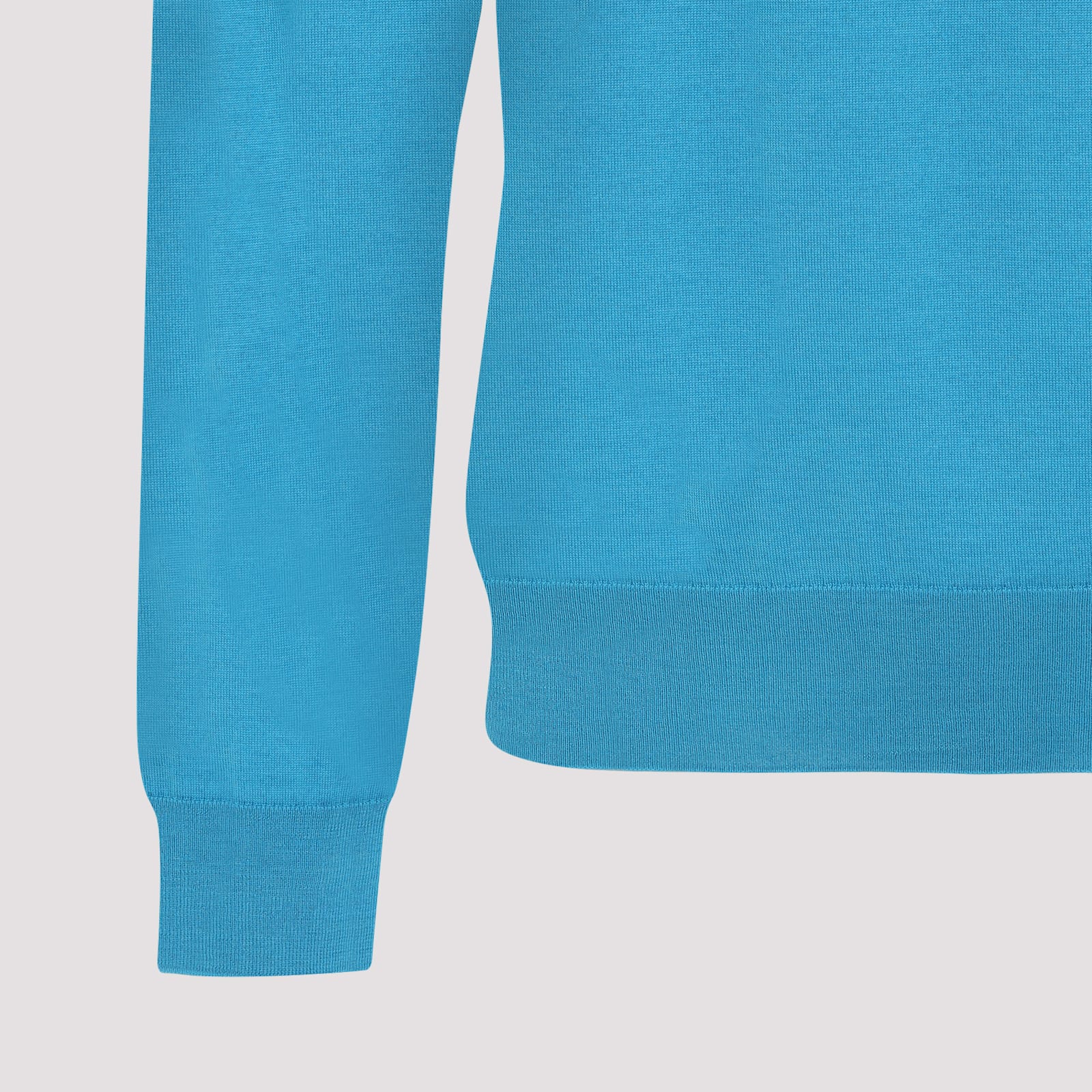 Shop Valentino Vlogo Signature Sweater In Sky Blue