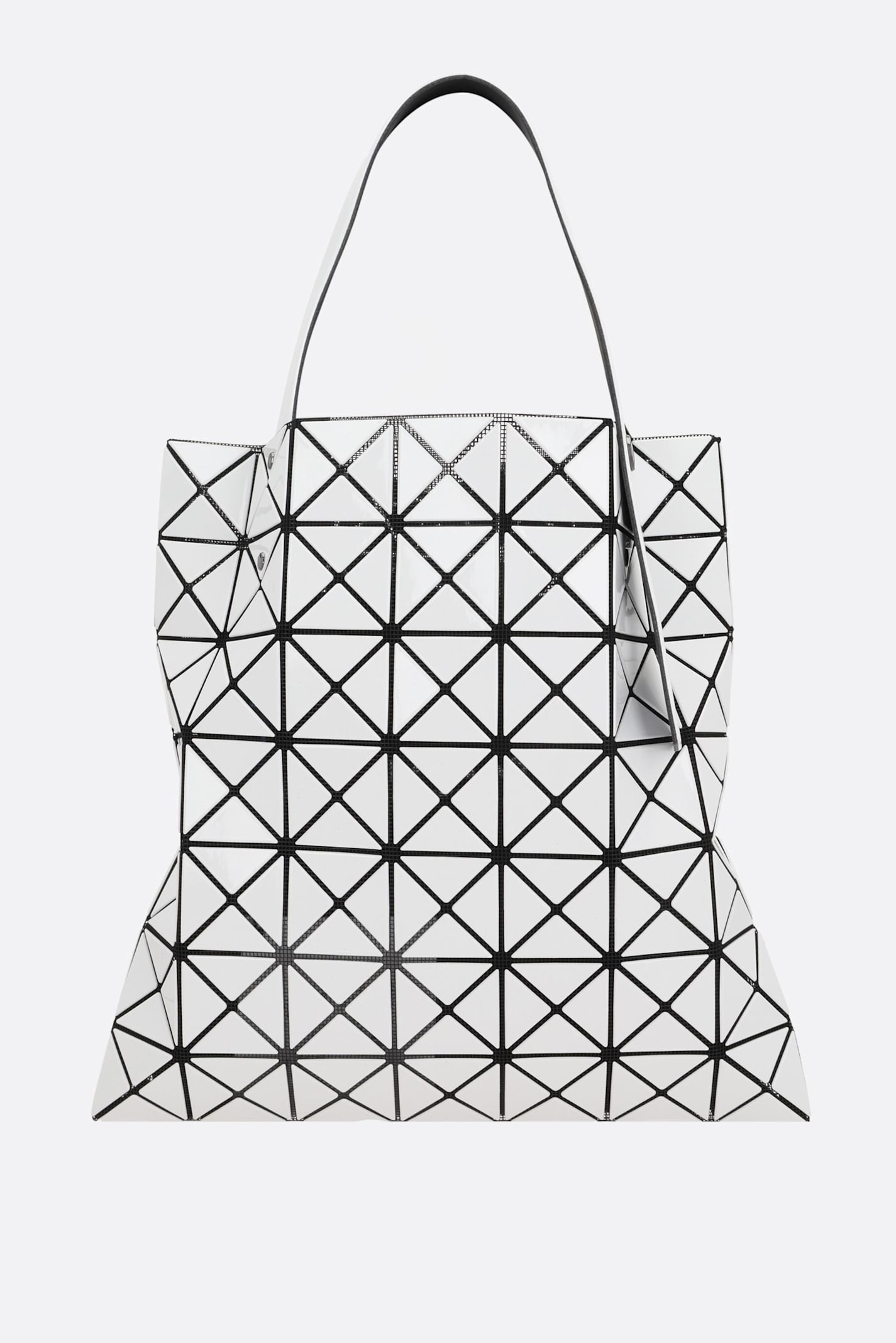 BAO BAO ISSEY MIYAKE PRISM TOTE BAG IN SHINY SYNTHETIC LEATHER