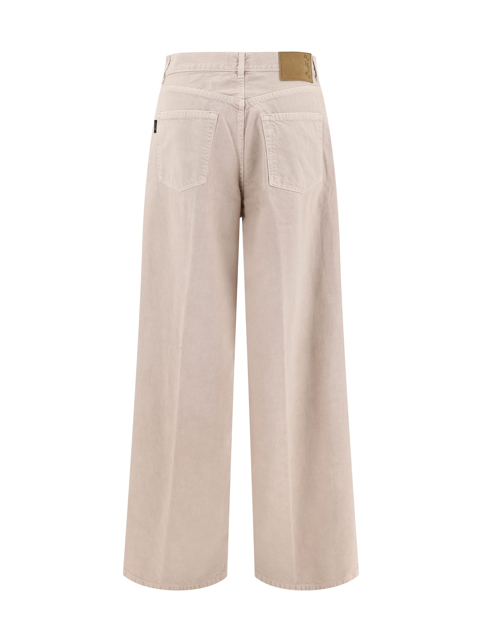 Haikure Bethany Wide-leg Jeans In Brown