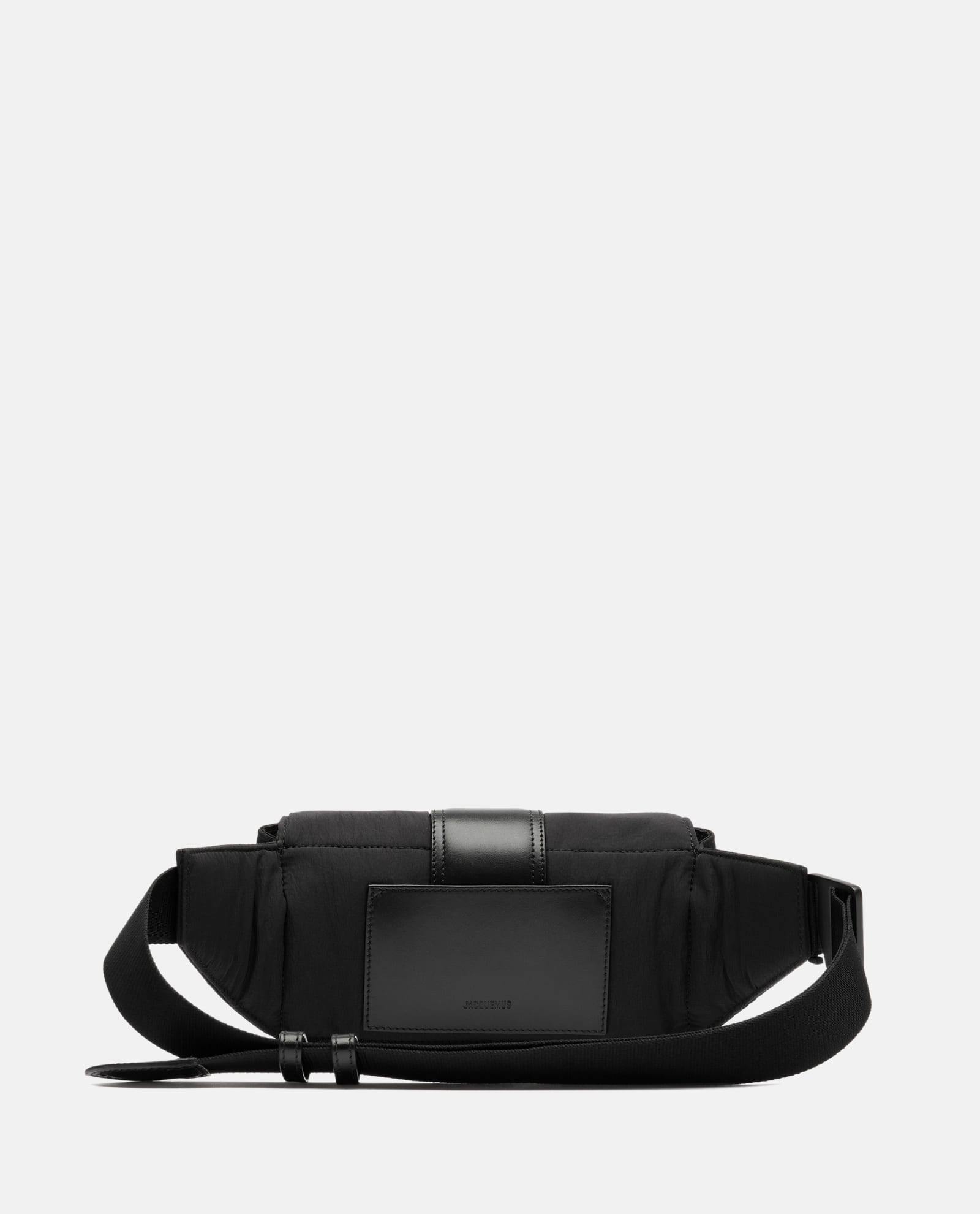 Shop Jacquemus La Banane Bambino Belt Bag In Black