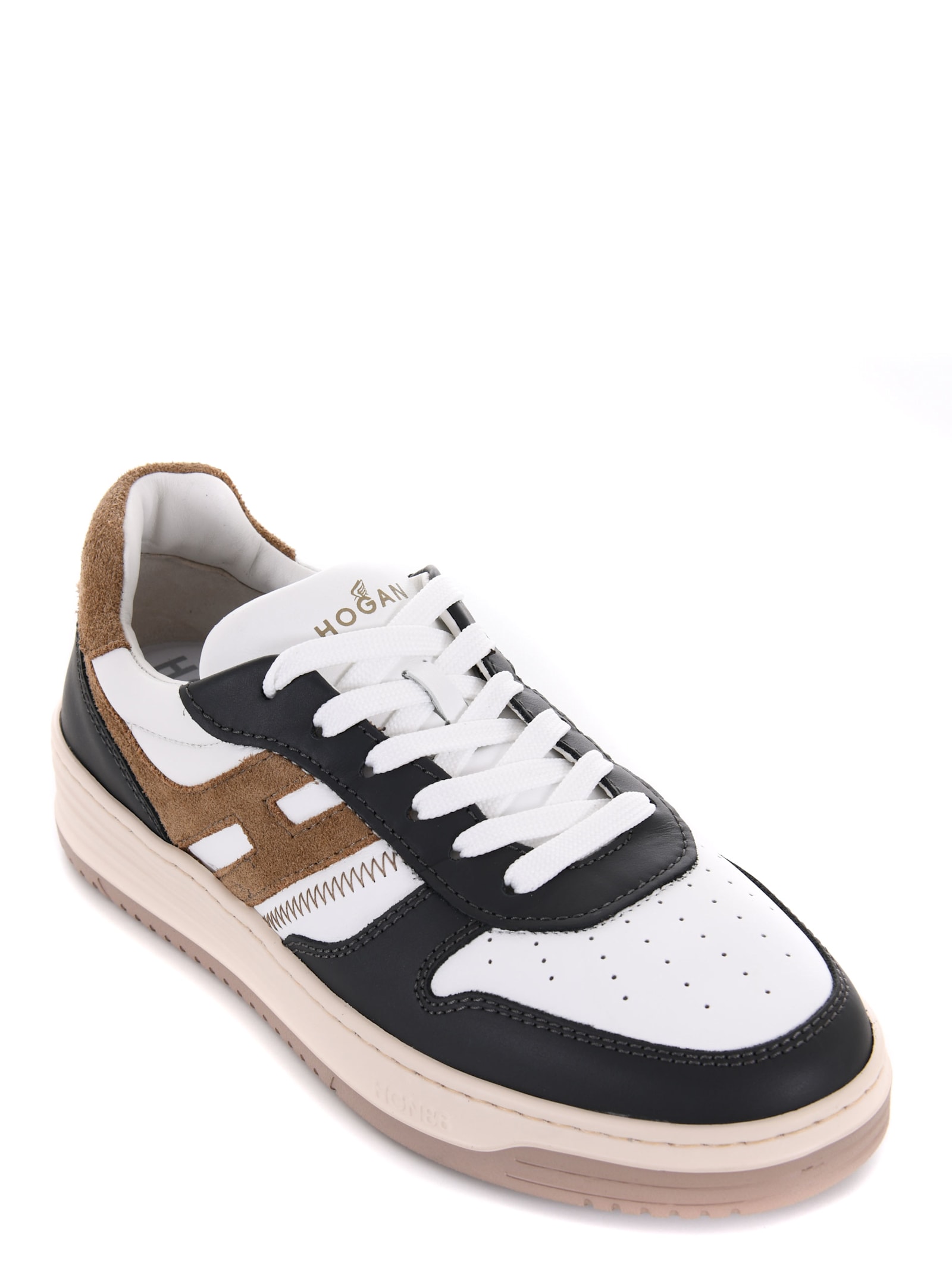 Shop Hogan H630 Sneakers In White