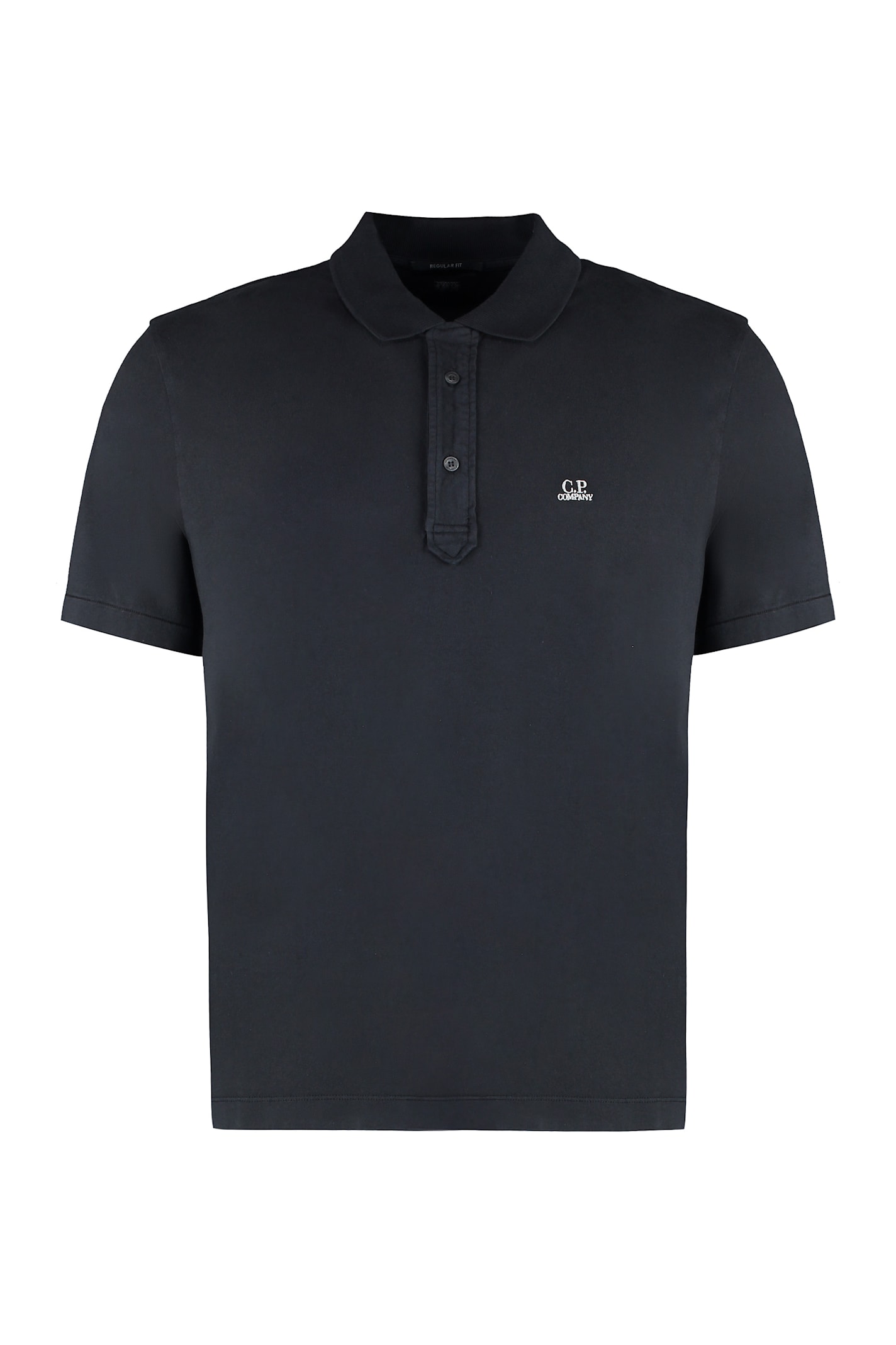 Shop C.p. Company Cotton Polo Shirt In Blue