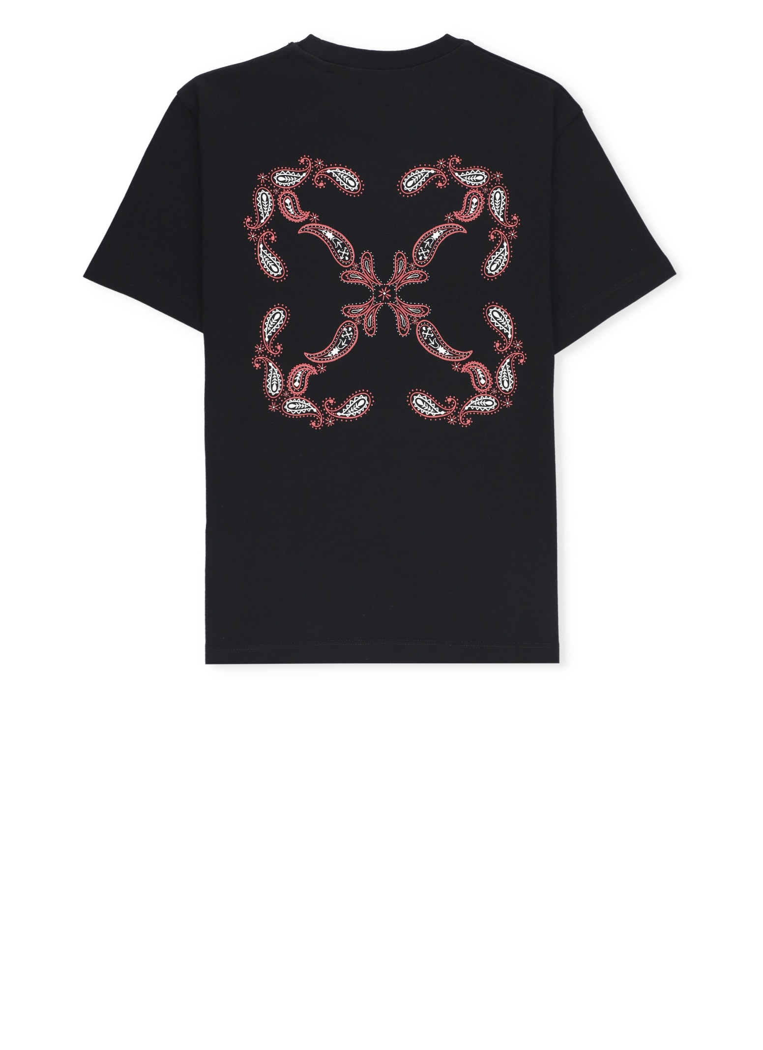 Shop Off-white T-shirt With Print In Black