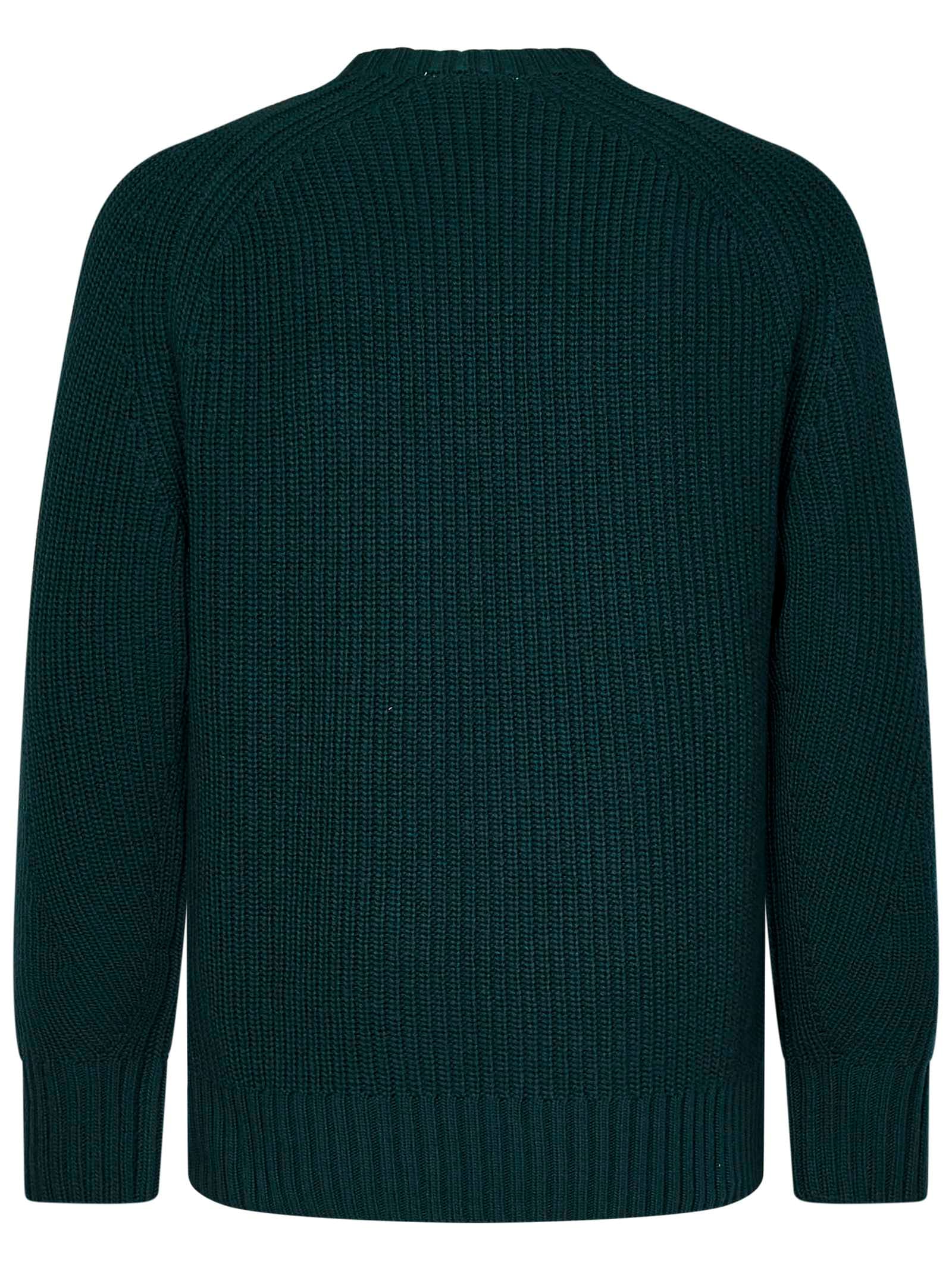 Shop Lacoste Sweater In Green