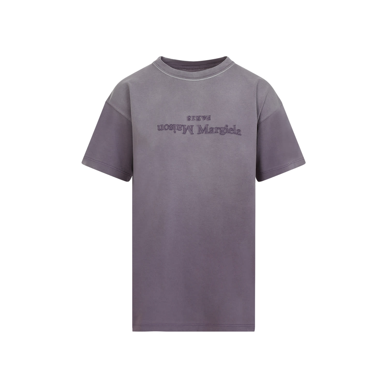 Shop Maison Margiela T-shirt In Aubergine