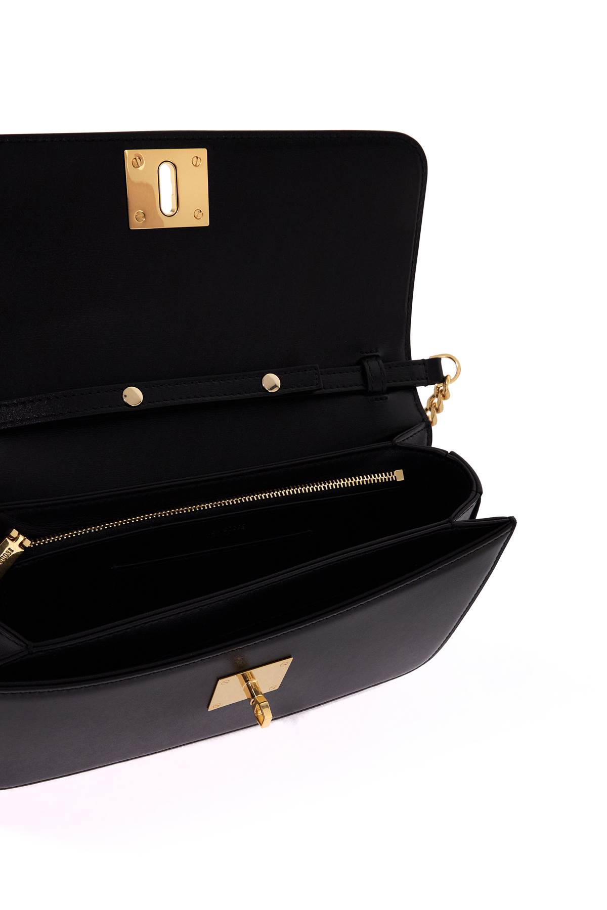 Shop Golden Goose Joy Shoulder Bag In Black (black)