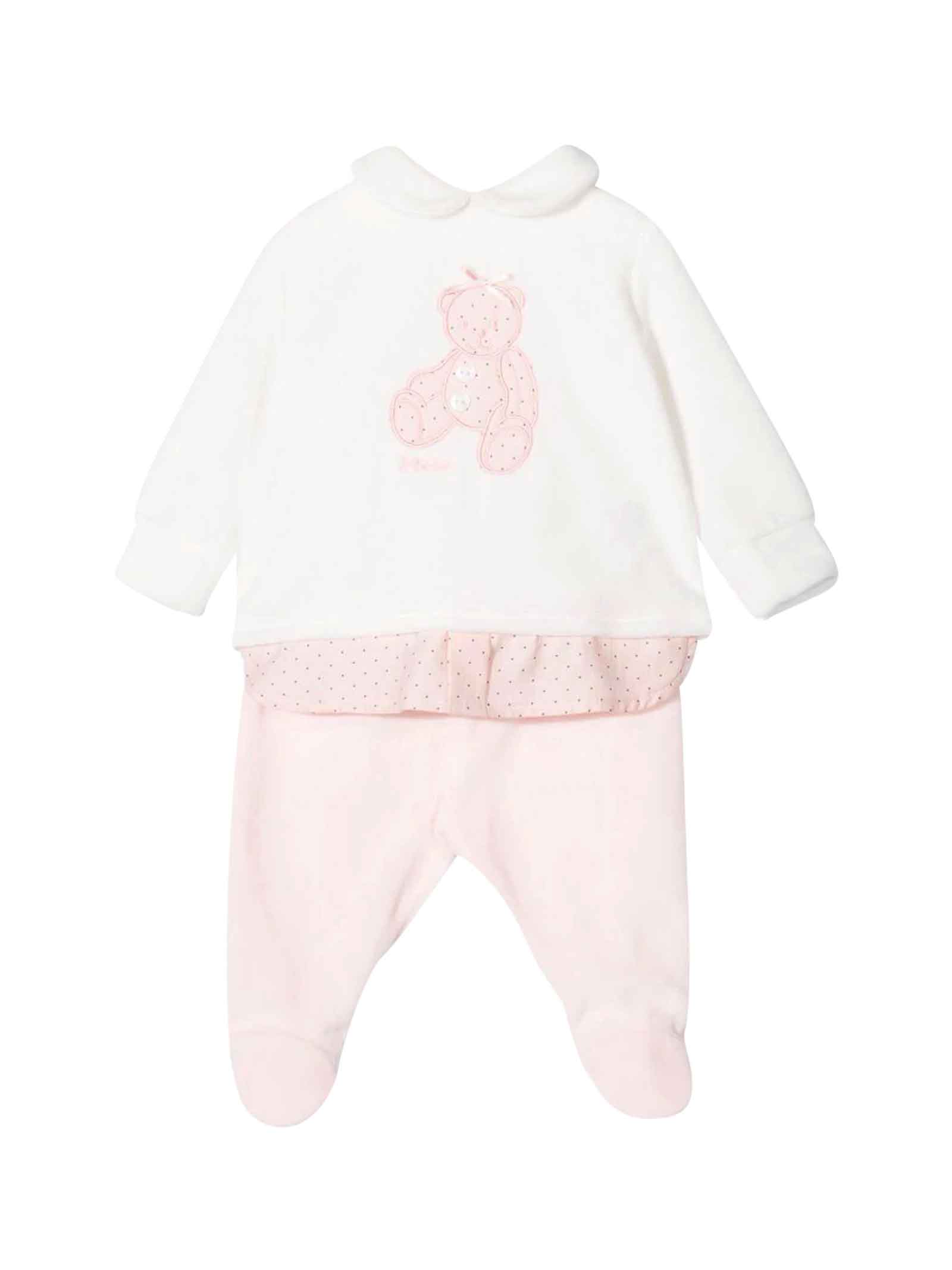 leBebé Baby Girl Pink Suit Le Bebé Enfant