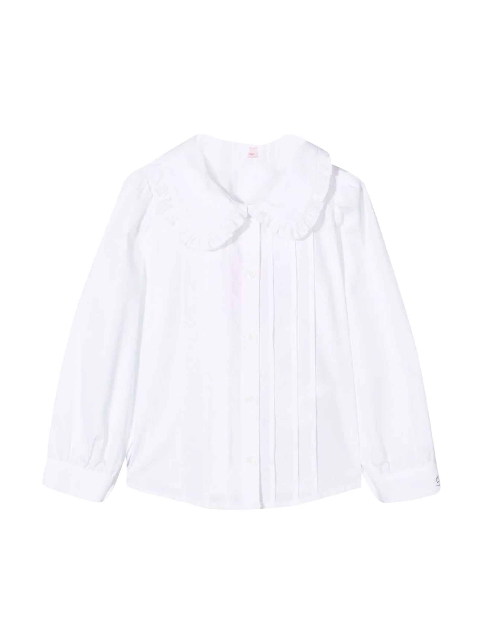 Miss Blumarine Girl White Shirt