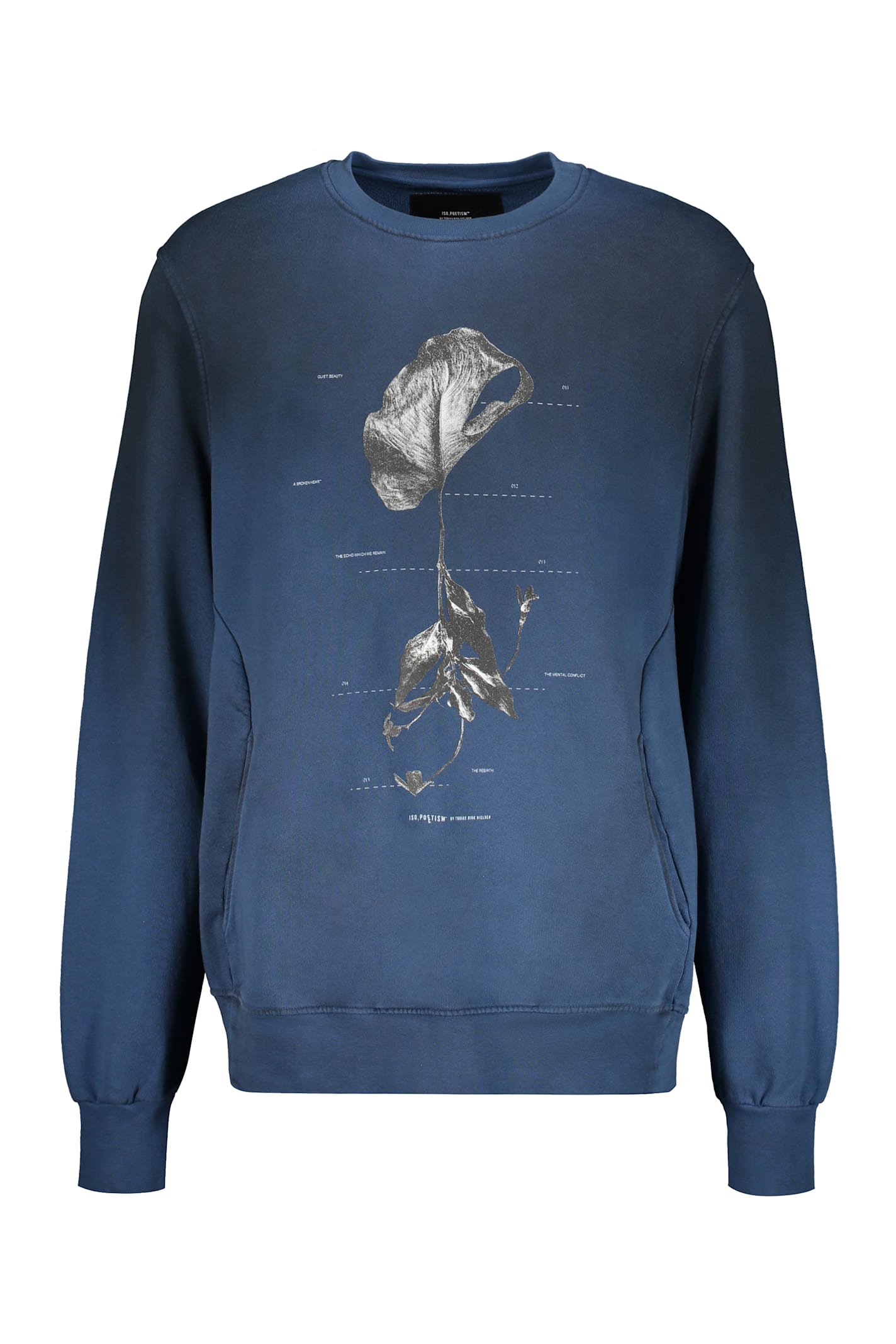 Iso. Poetism Printed Cotton Sweatshirt