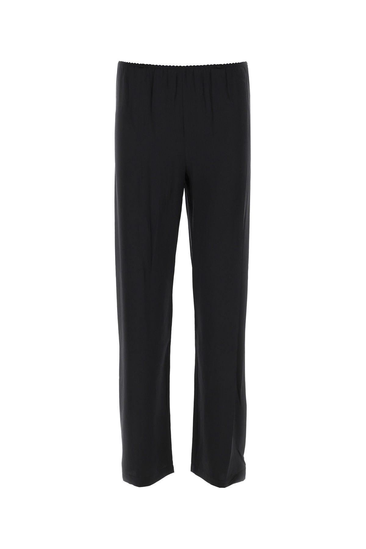 ALEXANDER WANG BLACK SATIN PANT